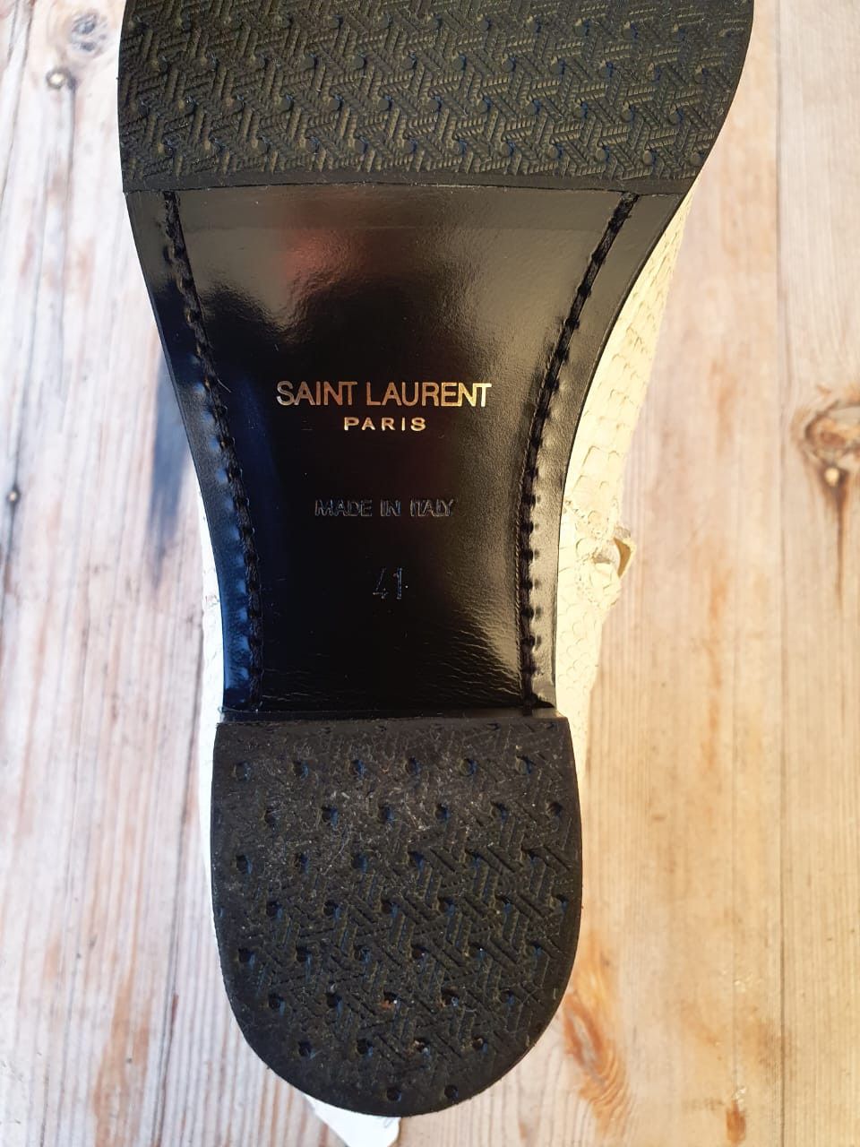 Saint Laurent Paris Saint Laurent Paris Python Finn 60mm Boot Size US 8 / EU 41 - 5 Thumbnail