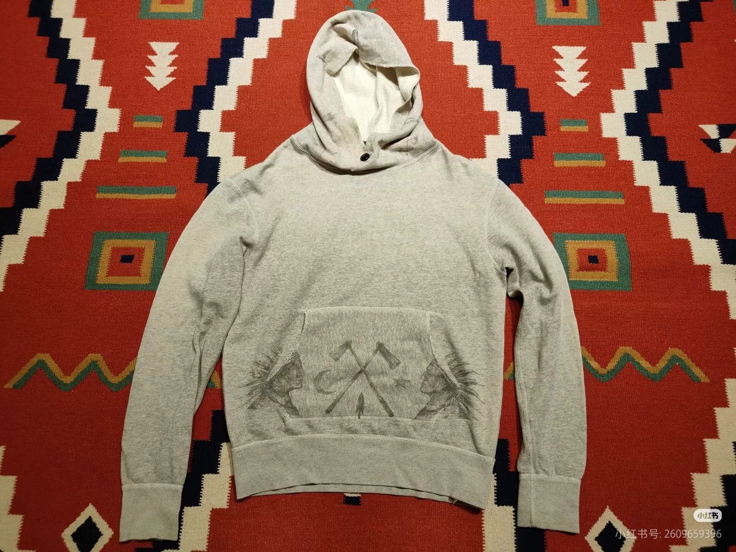 Ralph Lauren Blue Label Ralph Lauren Hand-Painted Hoodie Size US M / EU 48-50 / 2 - 1 Thumbnail