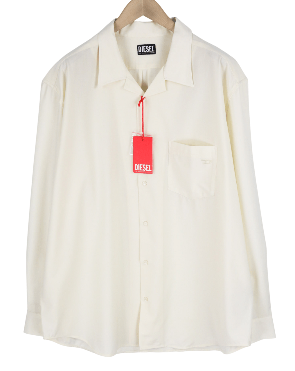 Diesel S-WOOLY 2XL Wool Blend Notched Light 40535 Size US XXL / EU 58 / 5 - 1 Thumbnail