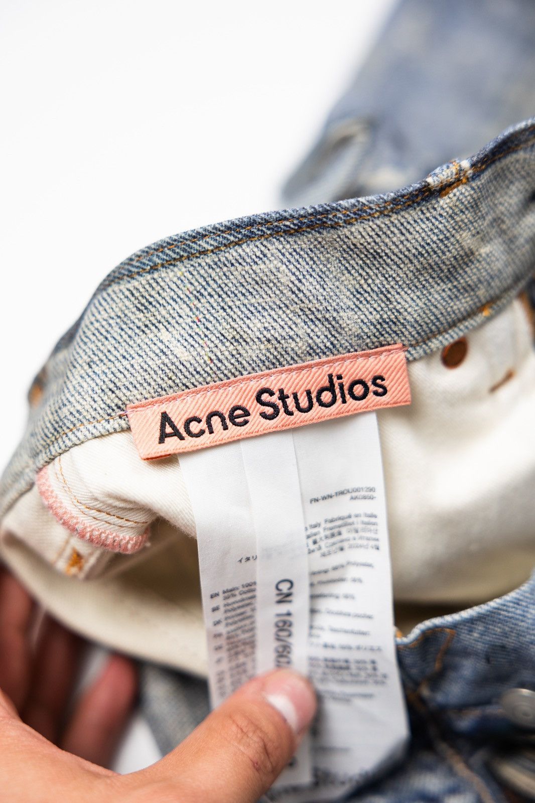 Acne Studios Acne Studios Tromp L’oeil Loose Fit Denim Size 24" / US 00 / IT 34 - 8 Thumbnail
