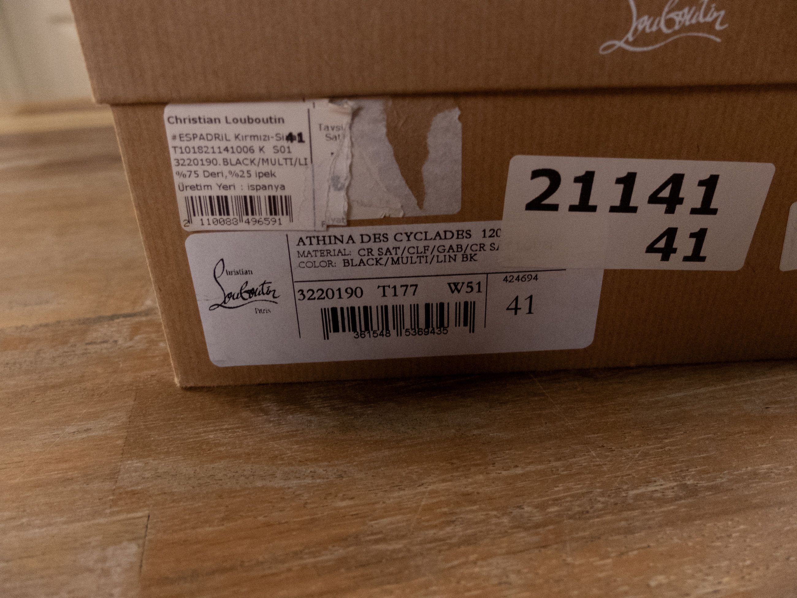 Christian Louboutin CHRISTIAN LOUBOUTIN Athina Cyclades espadrille sandals 11 Size US 11 / IT 41 - 12 Thumbnail