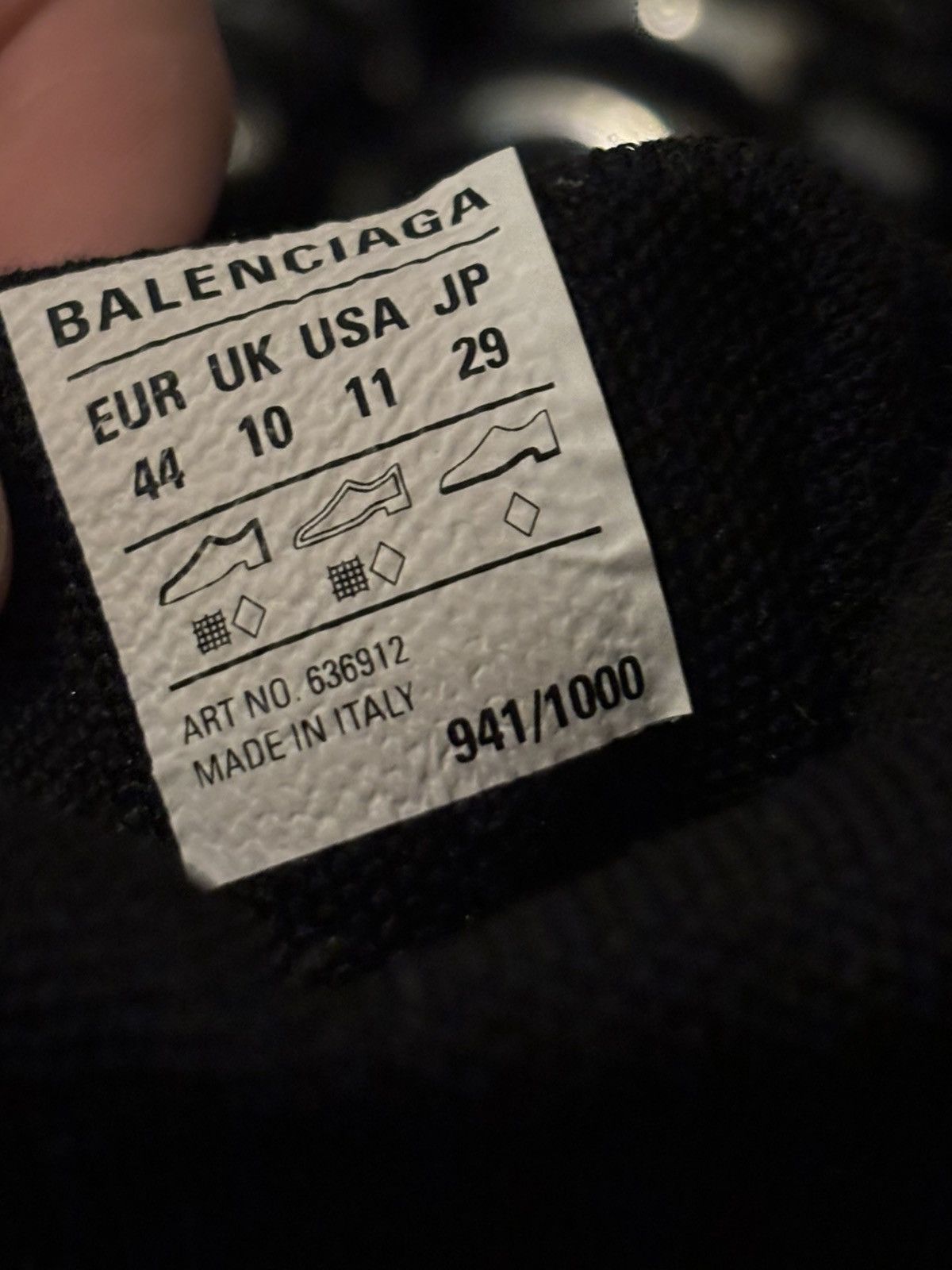 Balenciaga × Vibram Balenciaga Vibram Size US 11 / EU 44 - 6 Thumbnail