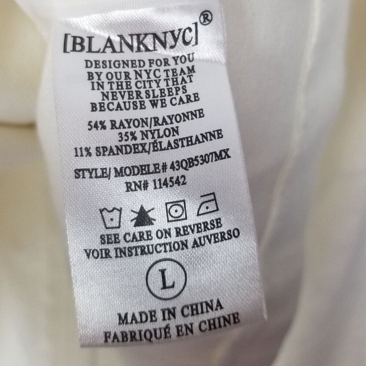 BLANKNYC BLANKNYC Funnel Neck Moto Jacket Full Zip Size L Asymmetric Size L / US 10 / IT 46 - 6 Thumbnail