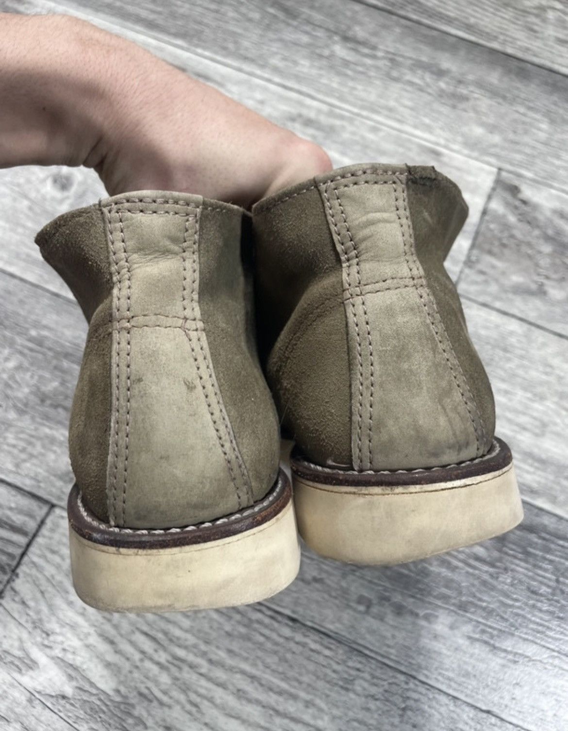 Red Wing Red Wing Shoes 3144 Chukka Suede Boots Size US 6.5 / EU 39-40 - 8 Thumbnail
