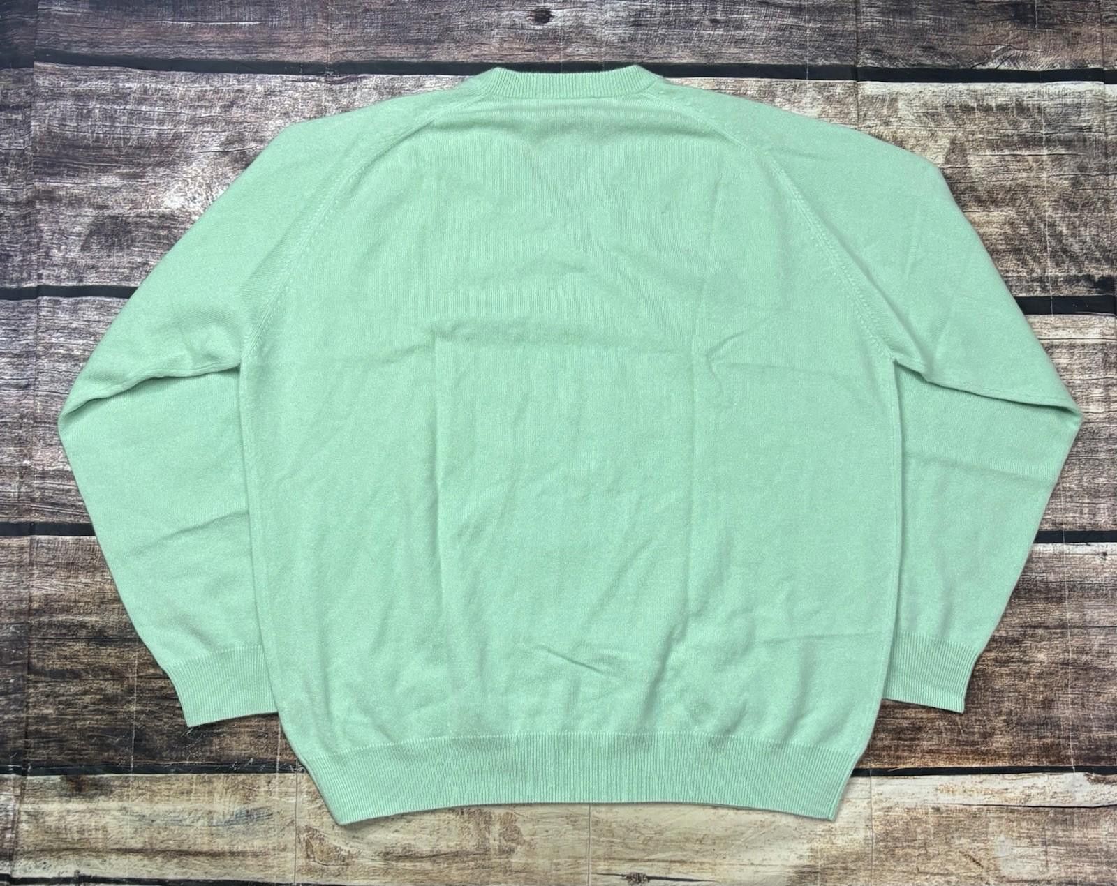 Other Southampton Cashmere Sweater Mens XL Mint Green NEW Size US XL / EU 56 / 4 - 3 Thumbnail