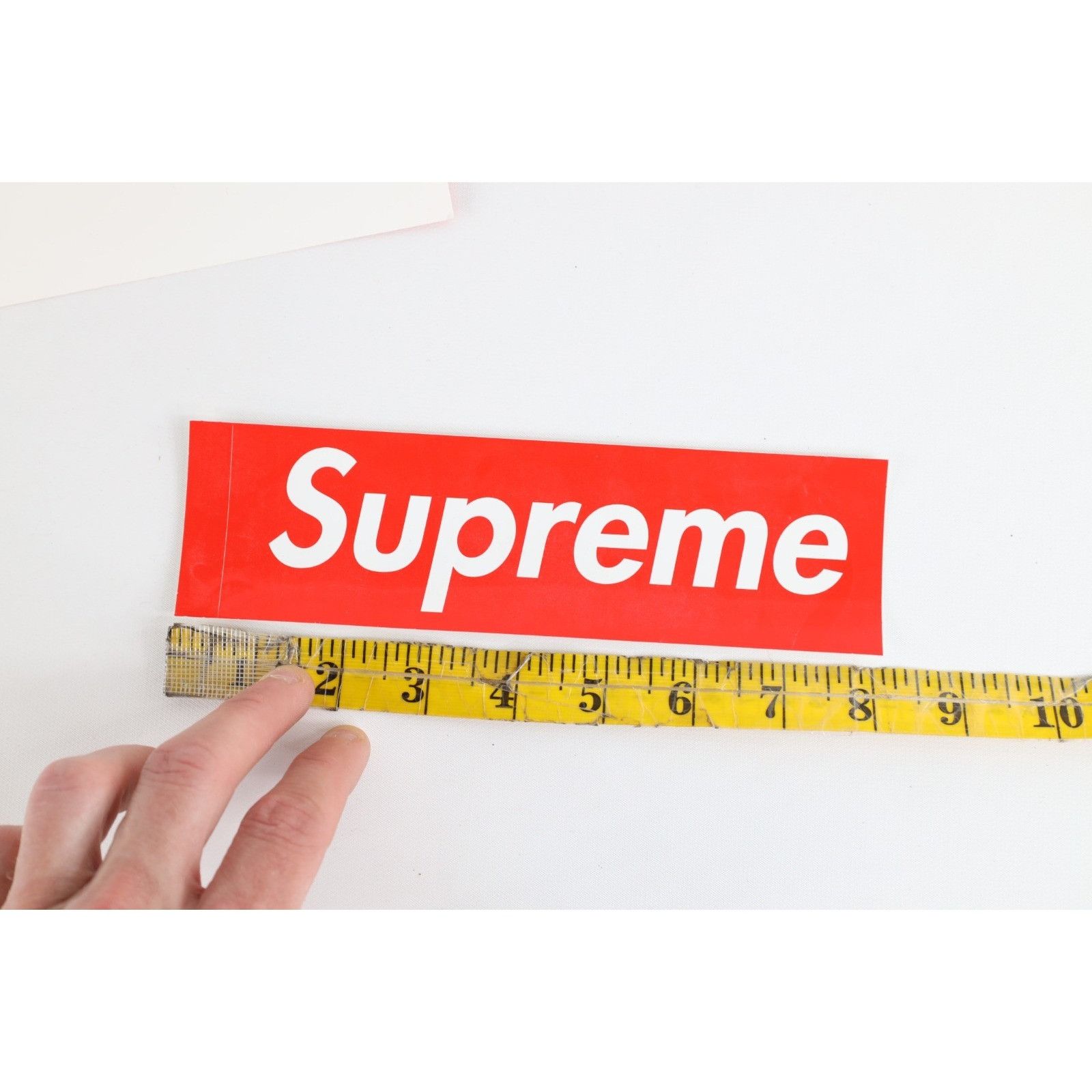 Supreme New Authentic Lot of 3 Supreme Box Logo Bumper Stickers Size ONE SIZE - 7 Thumbnail