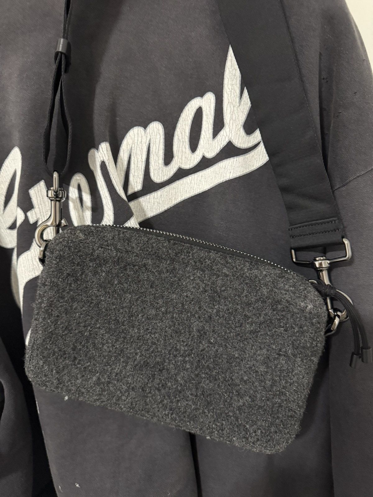 Valentino VLTN Wool bent Bag Size ONE SIZE - 2 Thumbnail