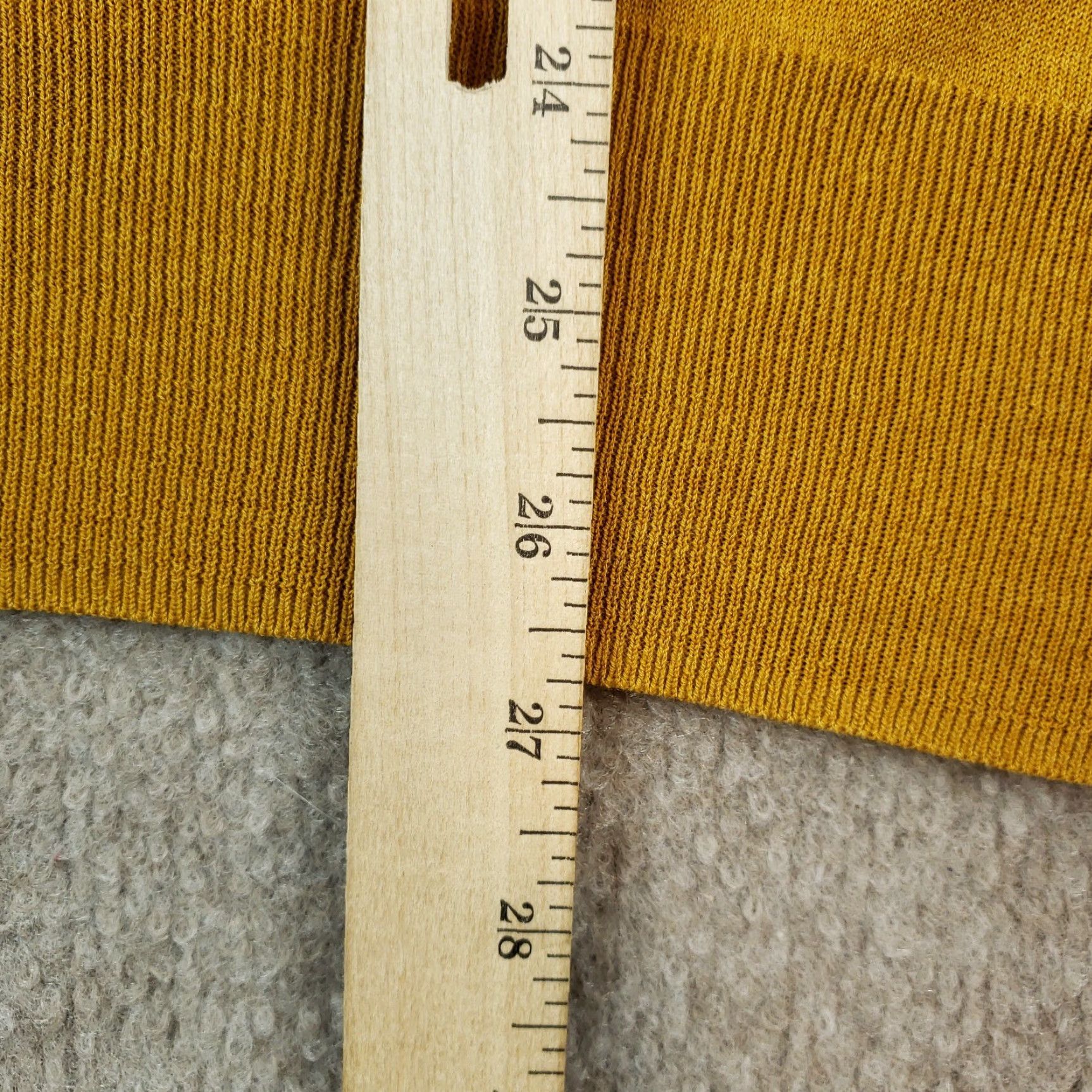 Zara Zara Womens Medium Yellow Long Sleeve Lightweight Casual Comfort Sweater Size M / US 6-8 / IT 42-44 - 3 Thumbnail