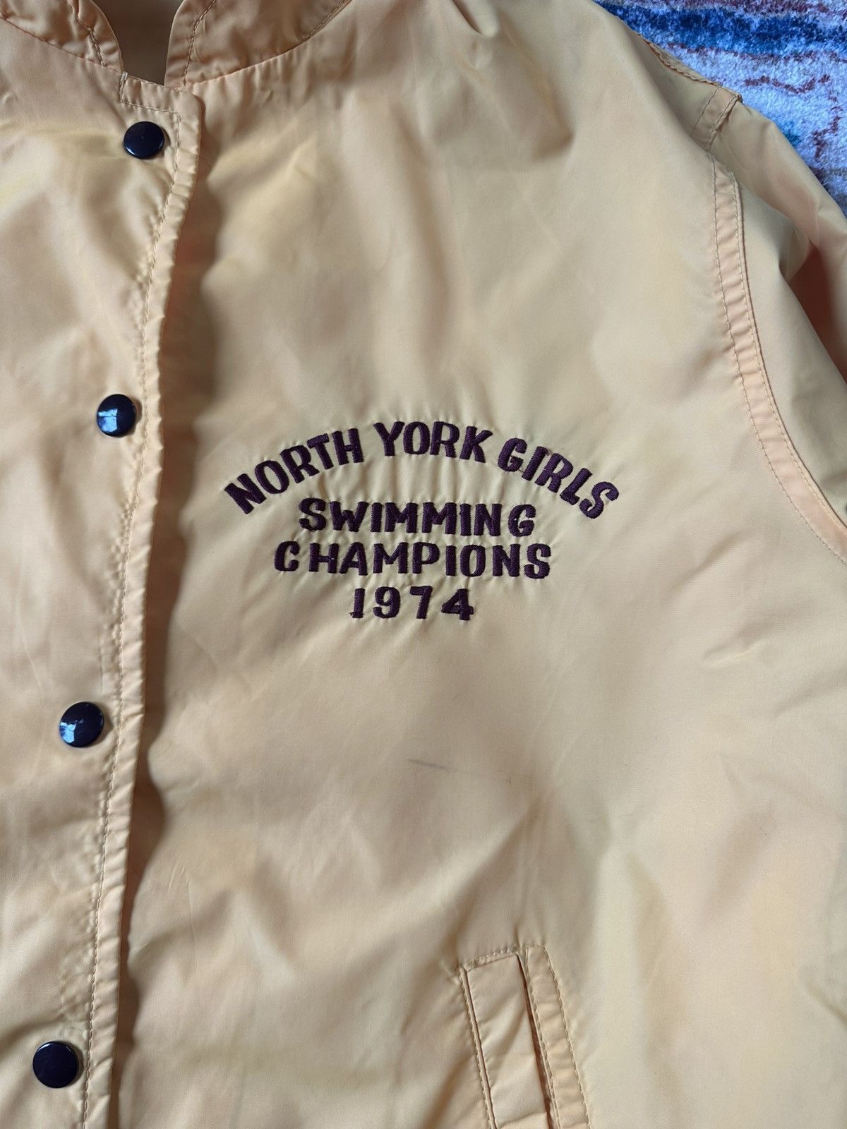 Vintage Vintage 1970s North York Swimming Light Jacket Large Size US L / EU 52-54 / 3 - 4 Thumbnail