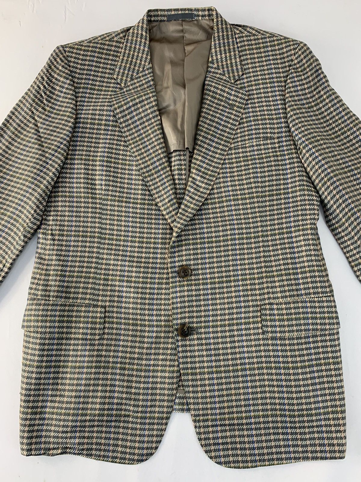 Burberry Prorsum 90s Burberrys Prestige Collection Pure Silk Checked Coat Grailed