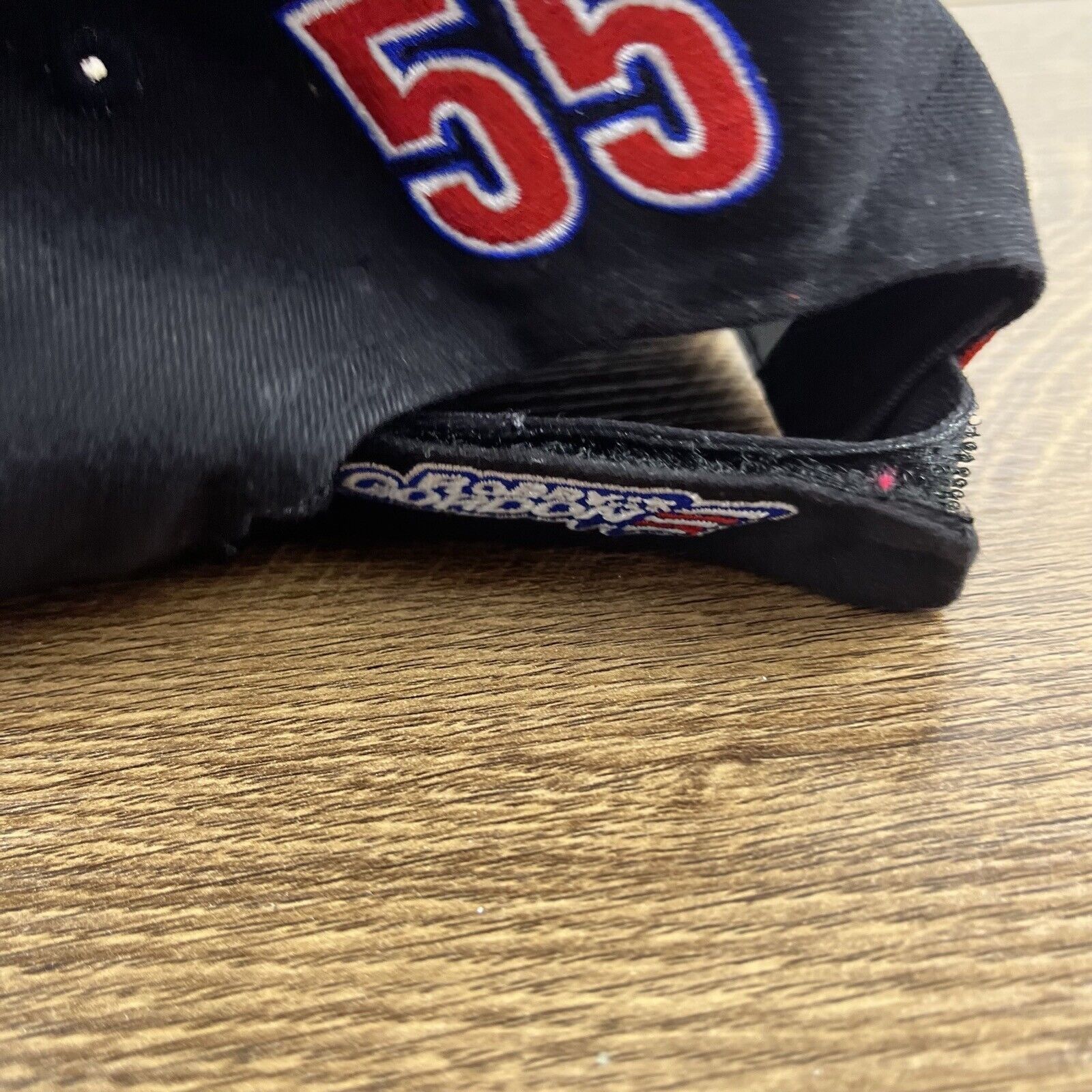 Other Fruit of the Loom Racing 55 Hat Black Cap Hat Adjustable Hat Size ONE SIZE - 10 Thumbnail