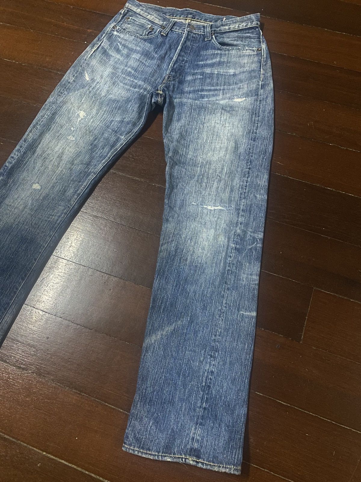 Sugar Cane vintage SUGAR CANE hawaii aloha distressed rework denim Size US 32 / EU 48 - 4 Thumbnail