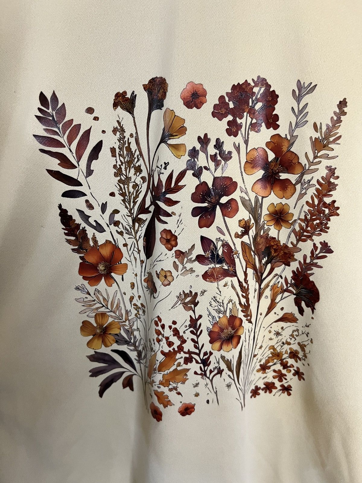 Other Vintage Floral Sweater Size M / US 6-8 / IT 42-44 - 2 Thumbnail