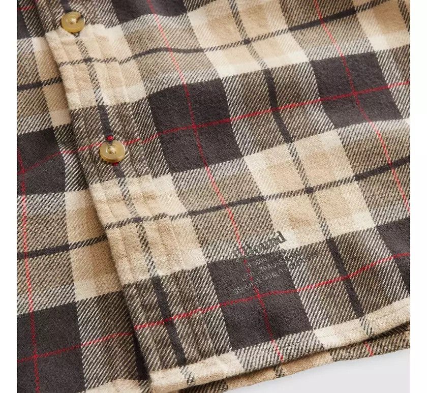 JJJJound × Levi's Levi’s JJJJOUND Plaid Flannel Shirt Size US L / EU 52-54 / 3 - 8 Thumbnail