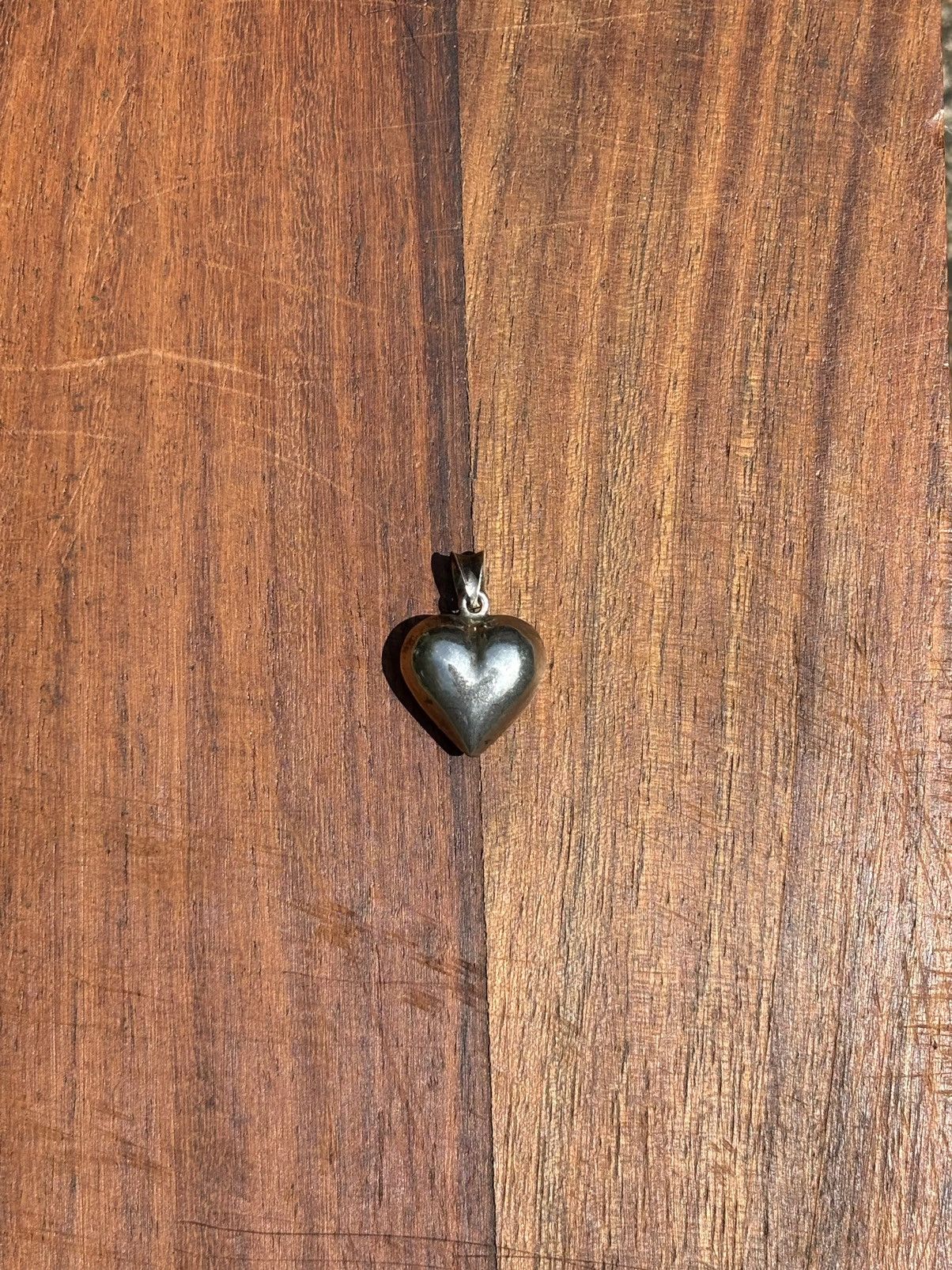 Other Vintage 3D Heart Pendant Size ONE SIZE - 1 Thumbnail