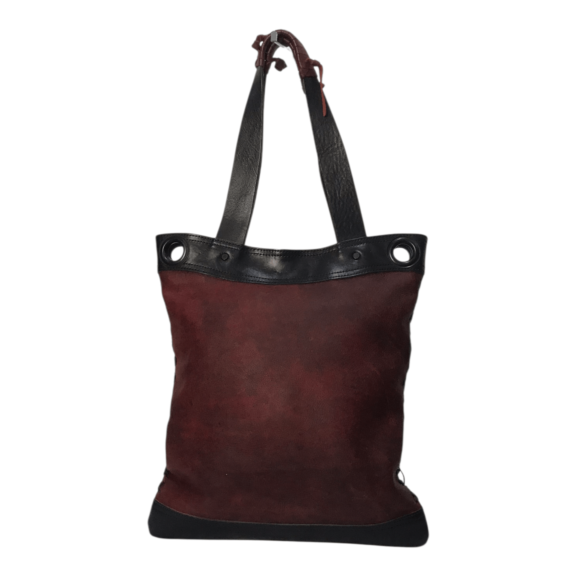 Japanese Brand Vermilion Leather Tote Bag Size ONE SIZE - 3 Thumbnail