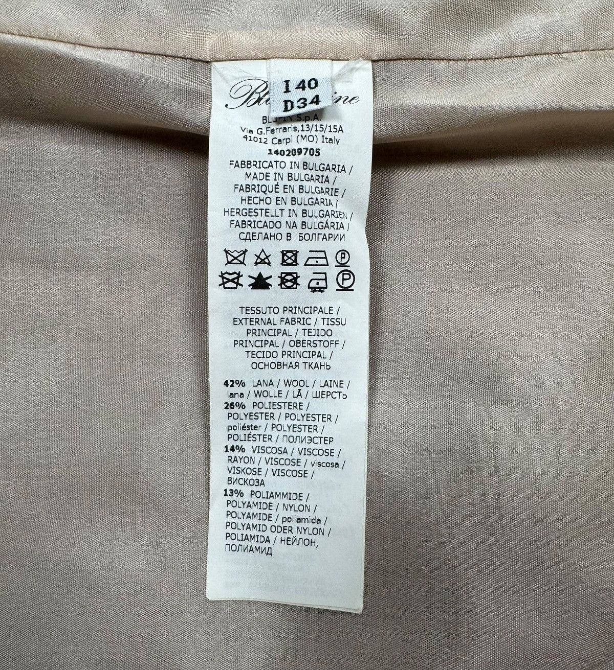 Blumarine Blumarine Plaid Long Skirt Wool with Lace size IT40 Size 27" / US 4 / IT 40 - 14 Thumbnail
