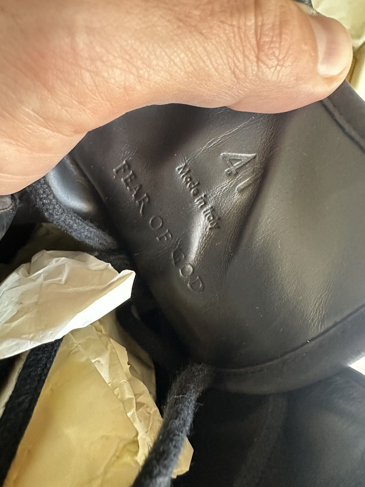 Fear of God 5th collection hiker sneaker Size US 9.5 / EU 42-43 - 4 Thumbnail
