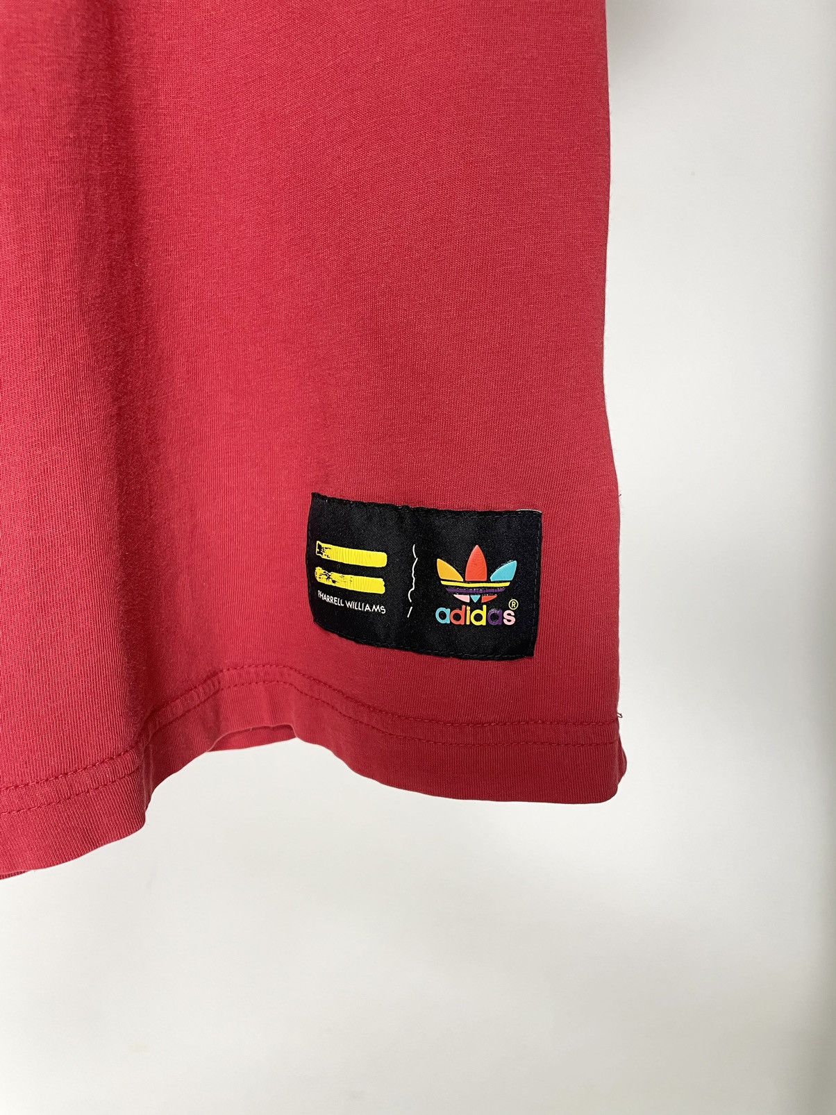 Adidas × Pharrell Adidas x Pharell Williams ♻️ Adicolor Red Tee T shirt Size US M / EU 48-50 / 2 - 6 Thumbnail