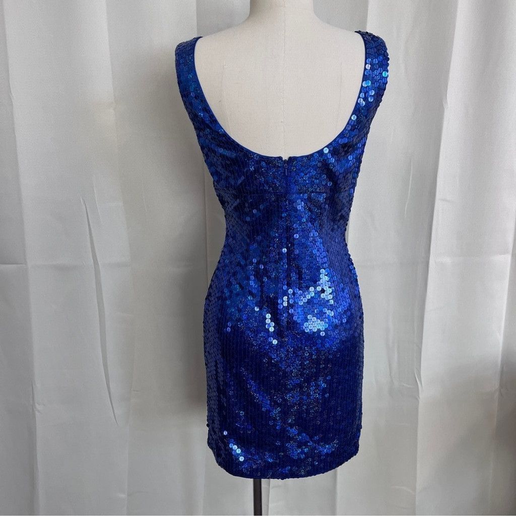 Adrianna Papell Adrianna Papell Blue sequence Formal Dress Size S / US 4 / IT 40 - 3 Thumbnail