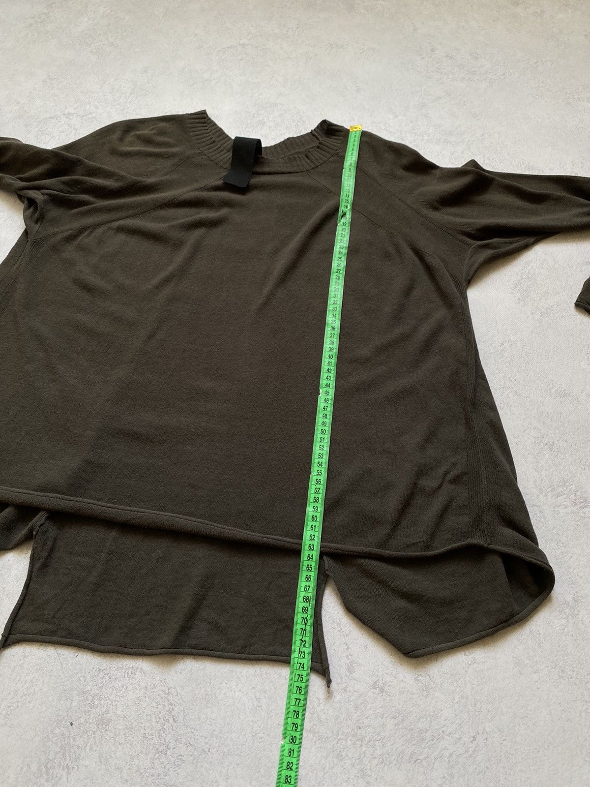 Rundholz Rundholz Black Label Asymmetrical Khaki Sweater Size S Size S / US 4 / IT 40 - 15 Thumbnail