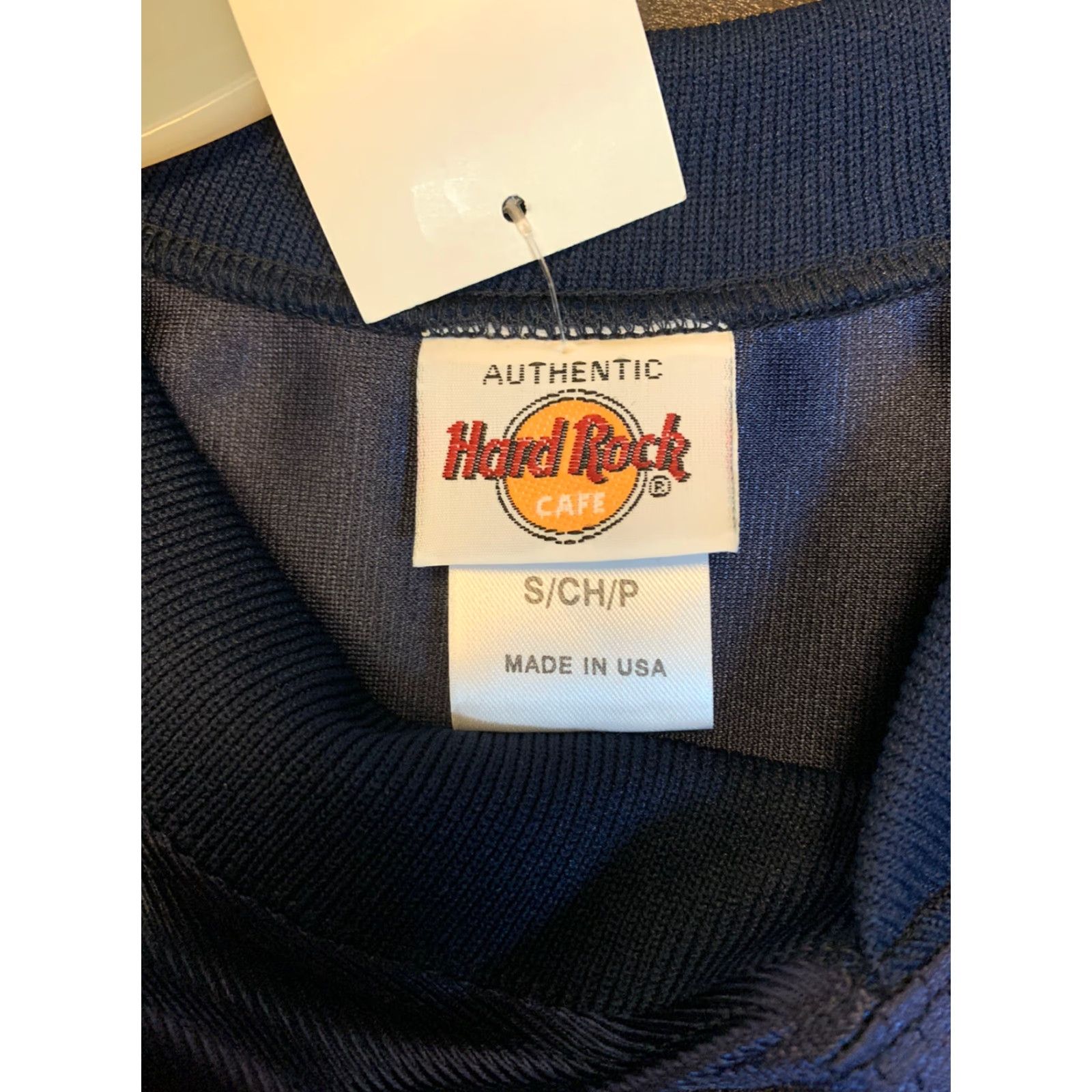 Hard Rock Cafe VINTAGE Hard Rock Cafe New York Football Jersey Shirt Men S Nylon 90s Sportswear Blue Made in USA NEW NOS Size US S / EU 44-46 / 1 - 6 Thumbnail