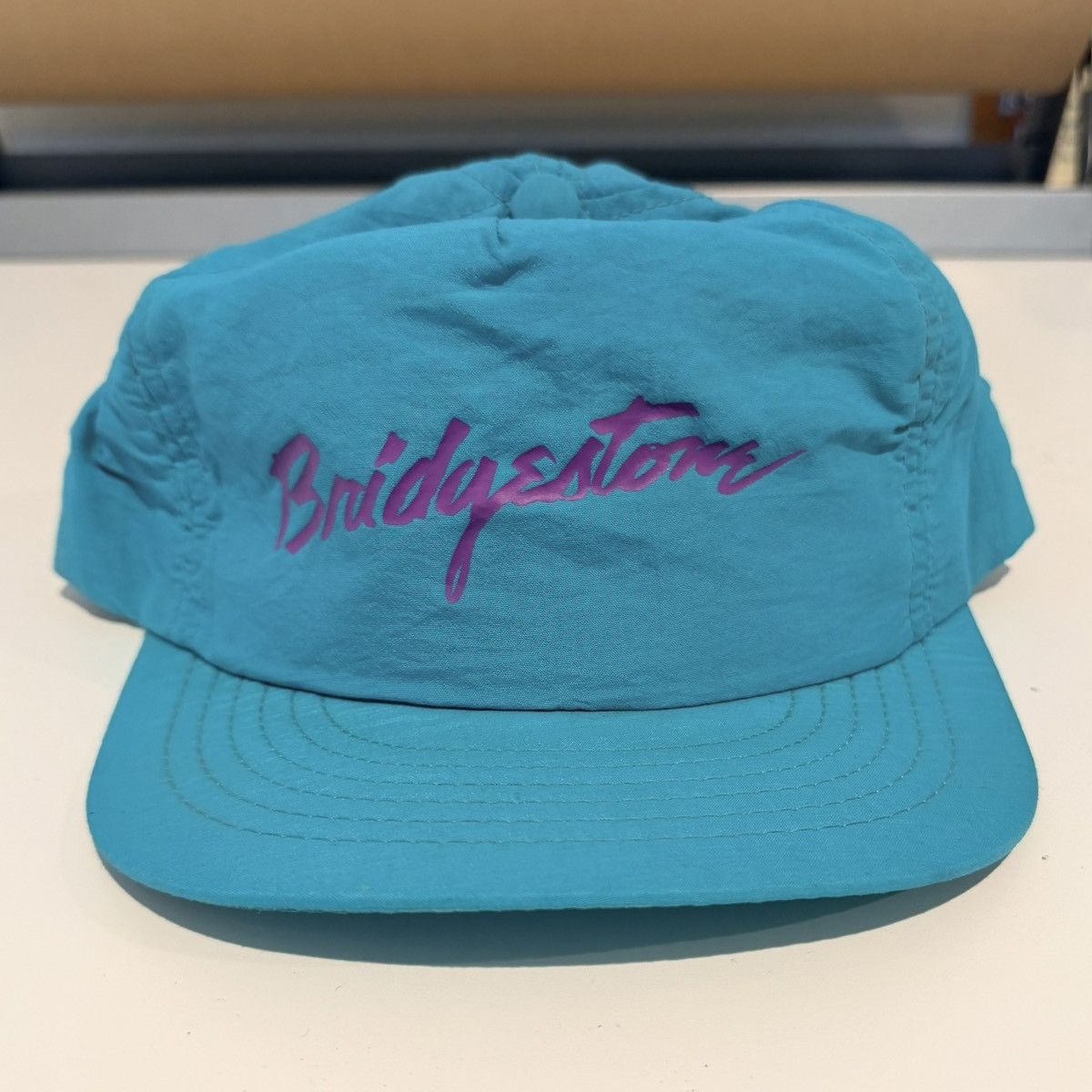Swingster Vintage Bridgestone Tires Hat Snap Back Adjustable Neon Size ONE SIZE - 1 Thumbnail