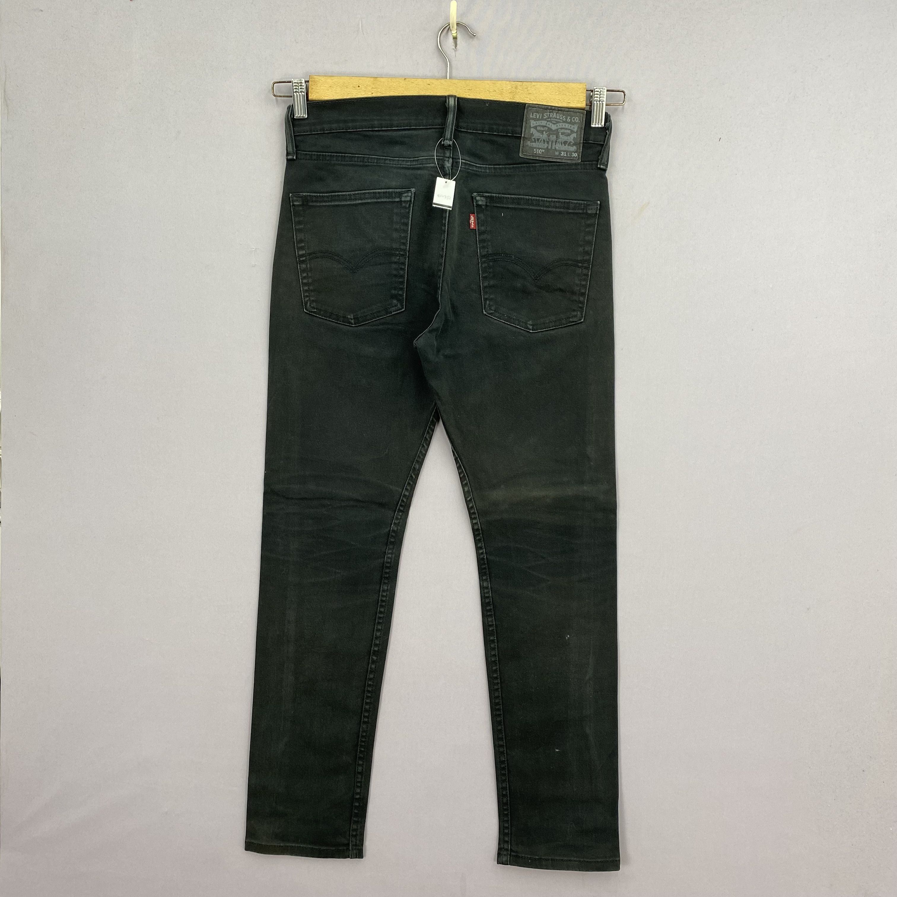 Levi's Vintage Levis Black Jeans Ash Grey Skinny Denim BS47152 Size US 32 / EU 48 - 2 Thumbnail
