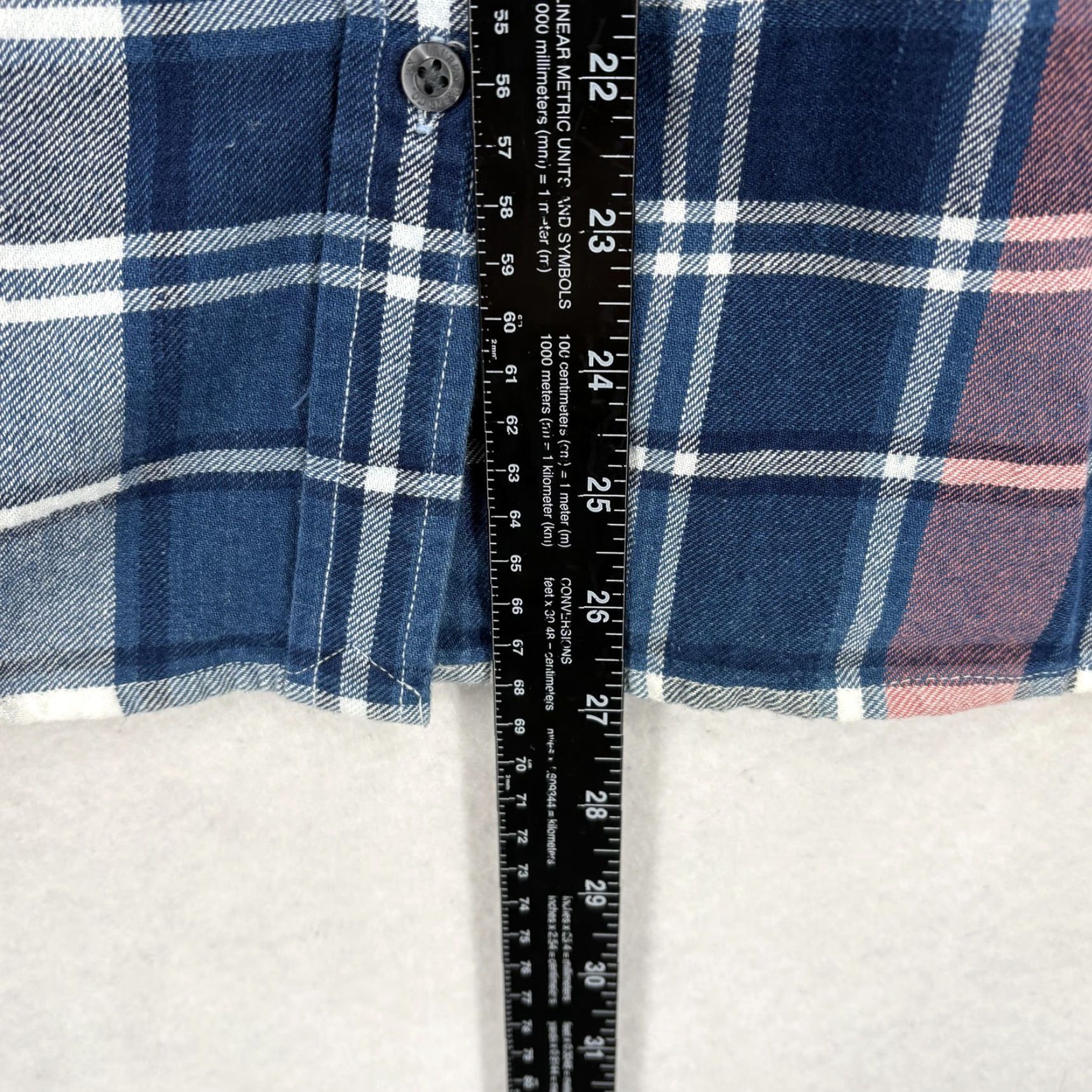 Ralph Lauren Lauren Ralph Lauren Shirt Womens 1X Multicolor Plaid Flannel Button Front Top Size XL / US 12-14 / IT 48-50 - 6 Thumbnail