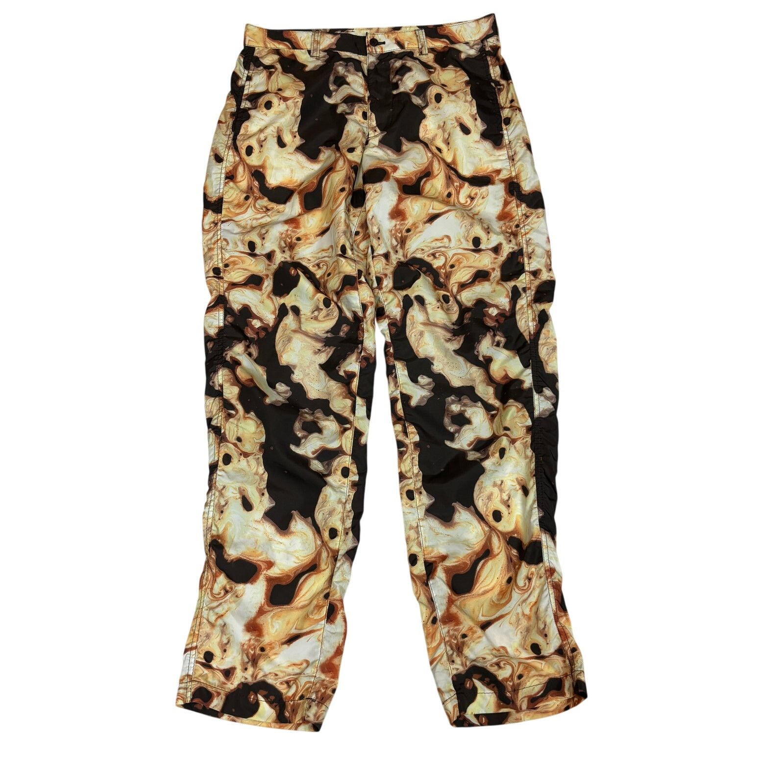Issey Miyake Issey Miyake RTW AW2010 Lava Print Pants Men's 3/L Size US 34 / EU 50 - 1 Thumbnail