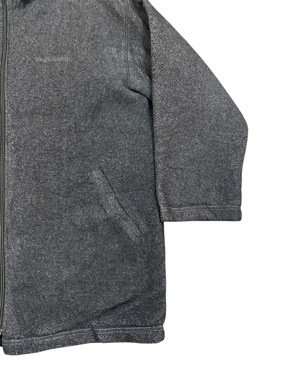 Sergio Tacchini Vtg Sergio Tacchini Fleece Jacket Size US L / EU 52-54 / 3 - 3 Thumbnail