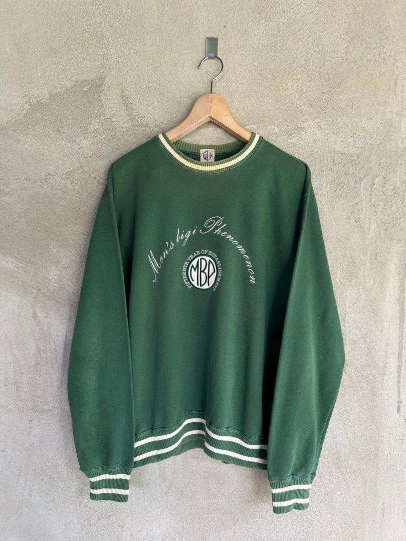 BIGI Mens Bigi Small Logo Sweatshirt Size US M / EU 48-50 / 2 - 2 Thumbnail