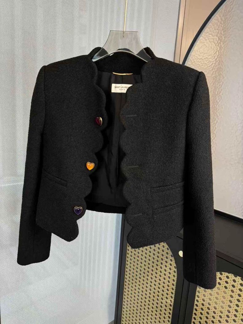 Saint Laurent Paris Saint Laurent Paris Colorful Love Button Wave Jacket 2505-N Size S / US 4 / IT 40 - 1 Thumbnail