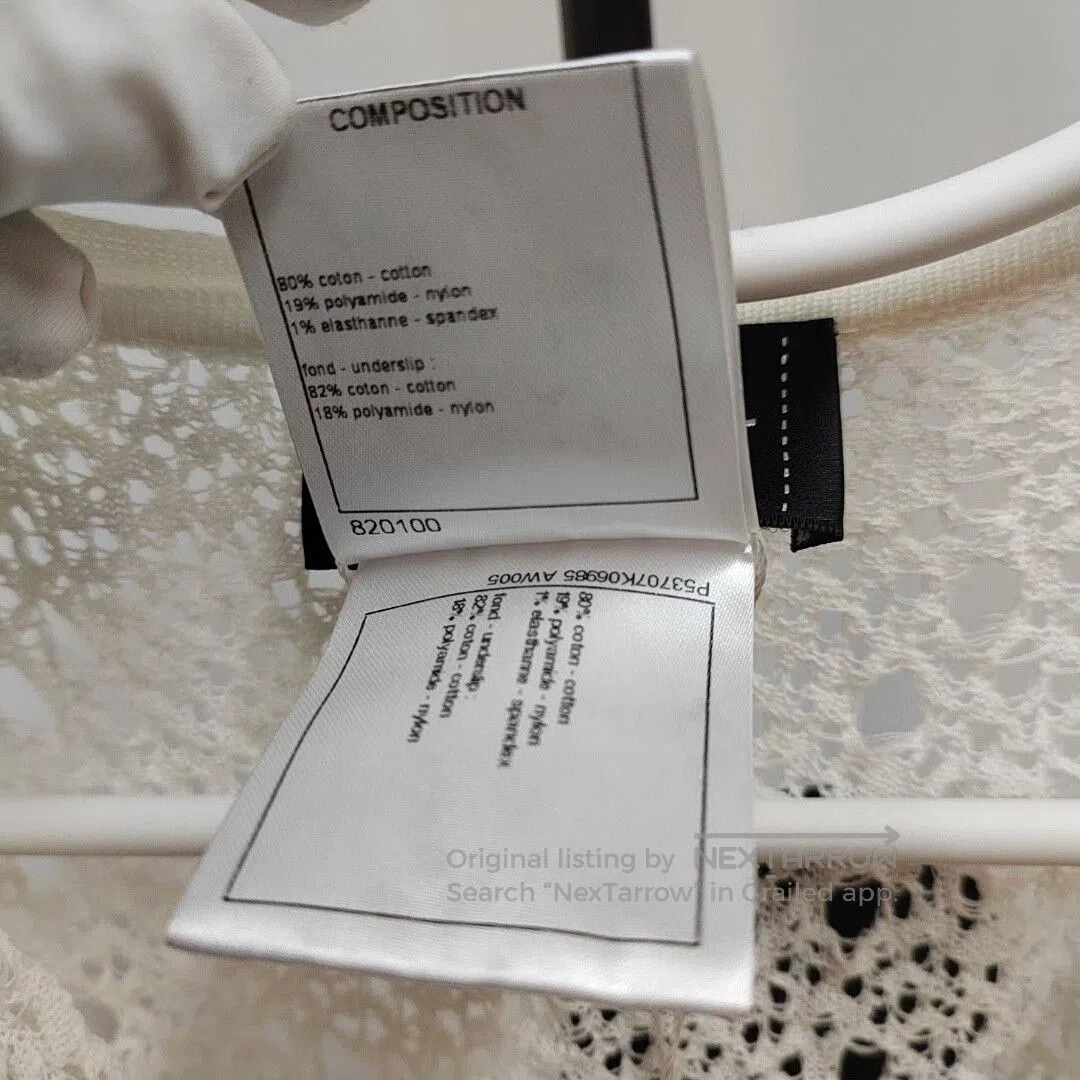 Chanel Chanel Cotton Hollow. Size S / US 4 / IT 40 - 5 Thumbnail