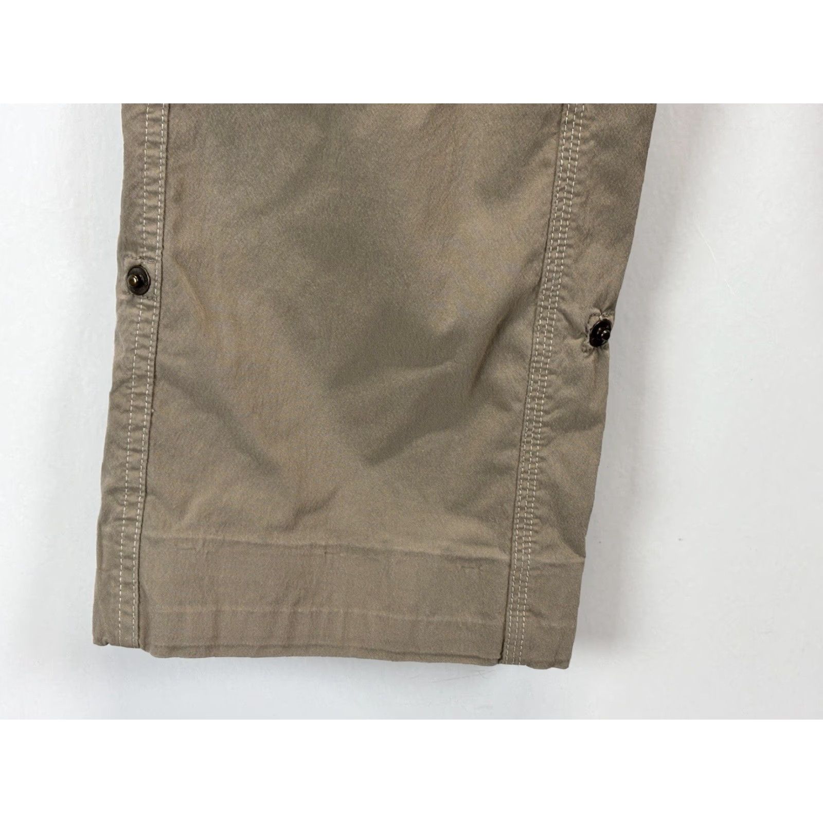 Vintage Kuhl Splash Roll Up Hiking Outdoors Women's Cargo Pants Size 6 Brown Snap Ethics? Size 28" / US 6 / IT 42 - 6 Thumbnail