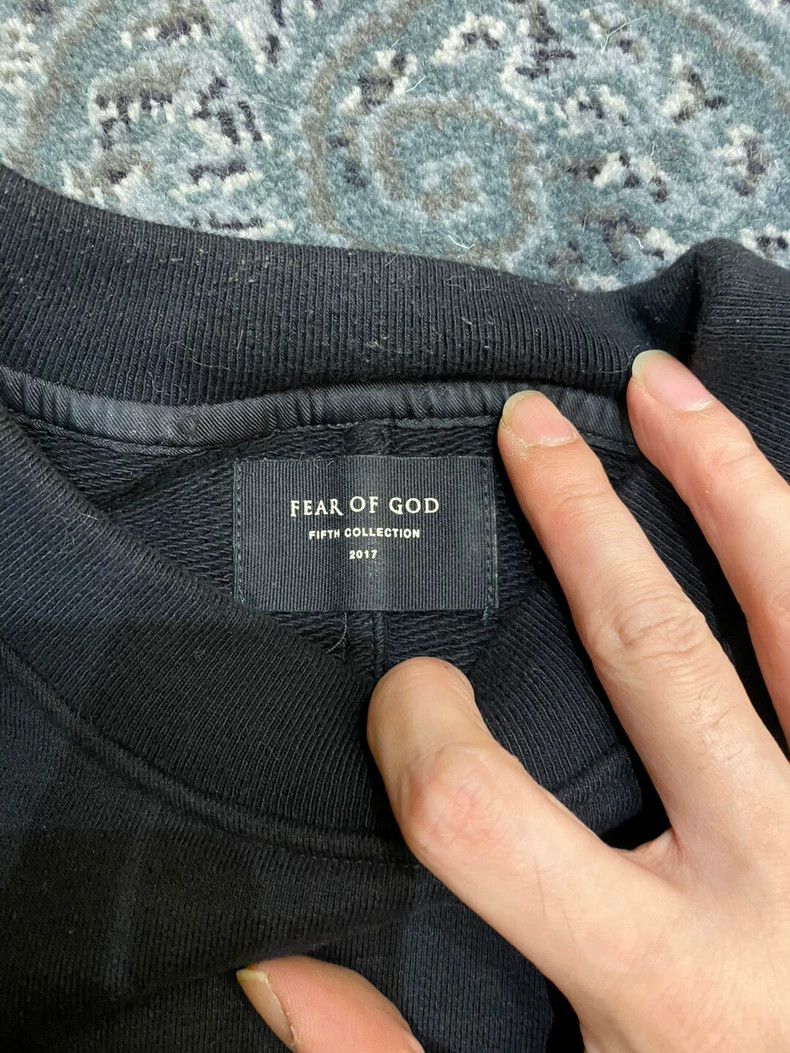 Fear of God Fear of God The main line patched cloth sweatshirt Size US L / EU 52-54 / 3 - 2 Thumbnail