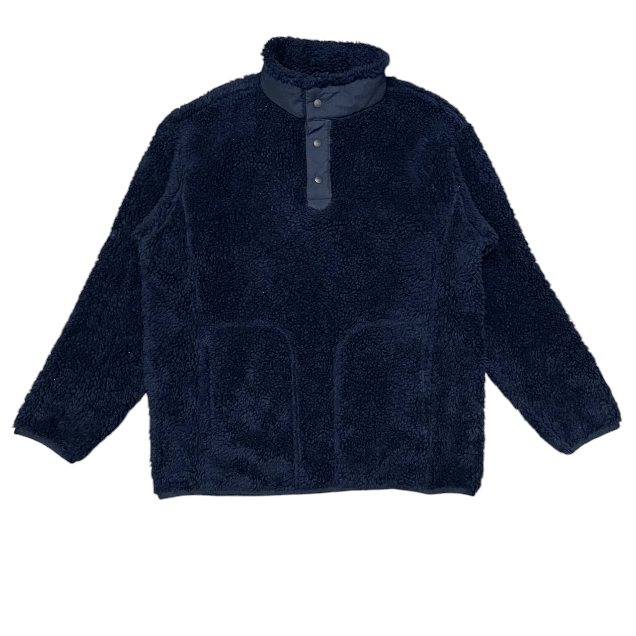 White Mountaineering Uniqlo Fleece Snap Button