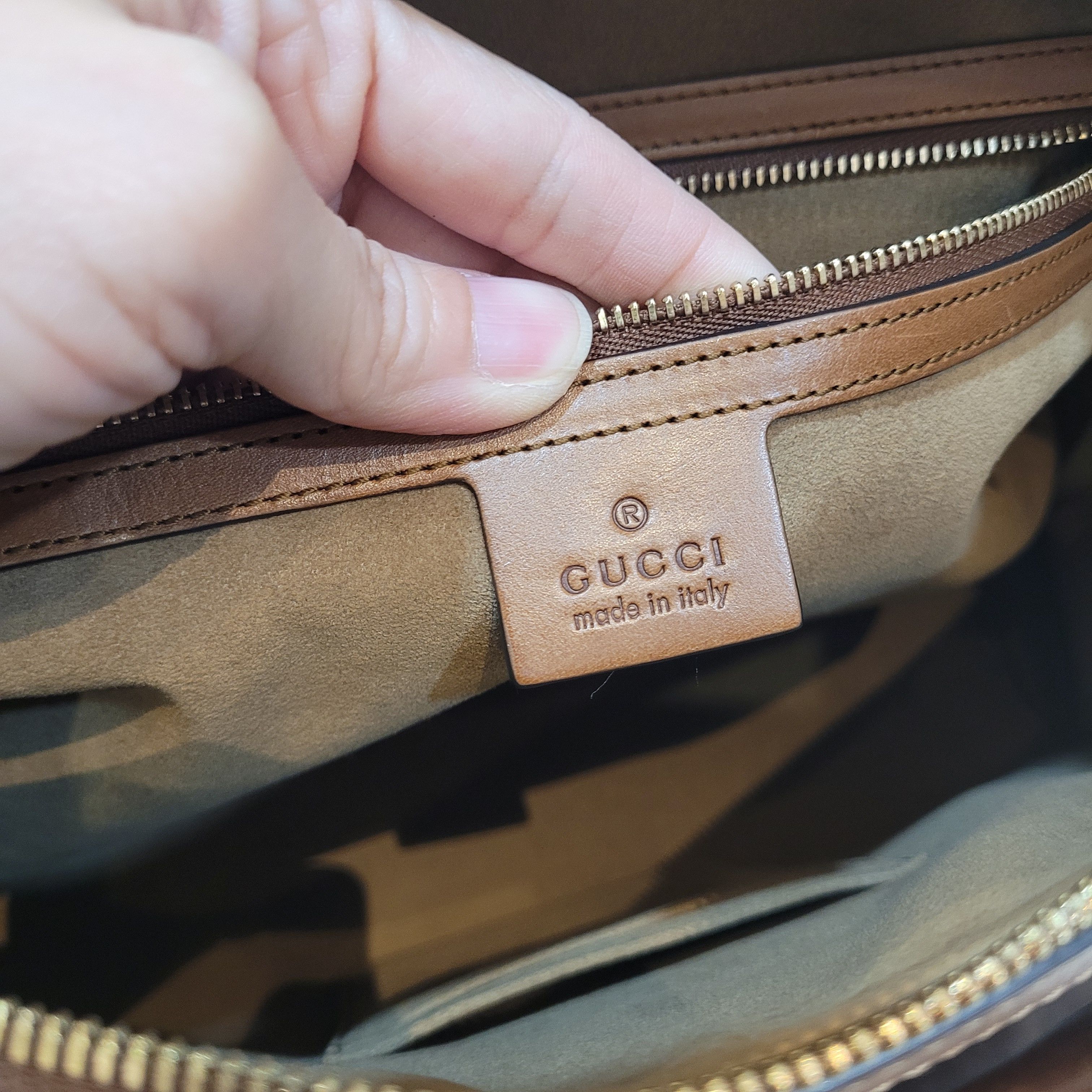 Gucci Gucci GG Supreme Boston Large Sling Crossbody Bag Size ONE SIZE - 8 Thumbnail