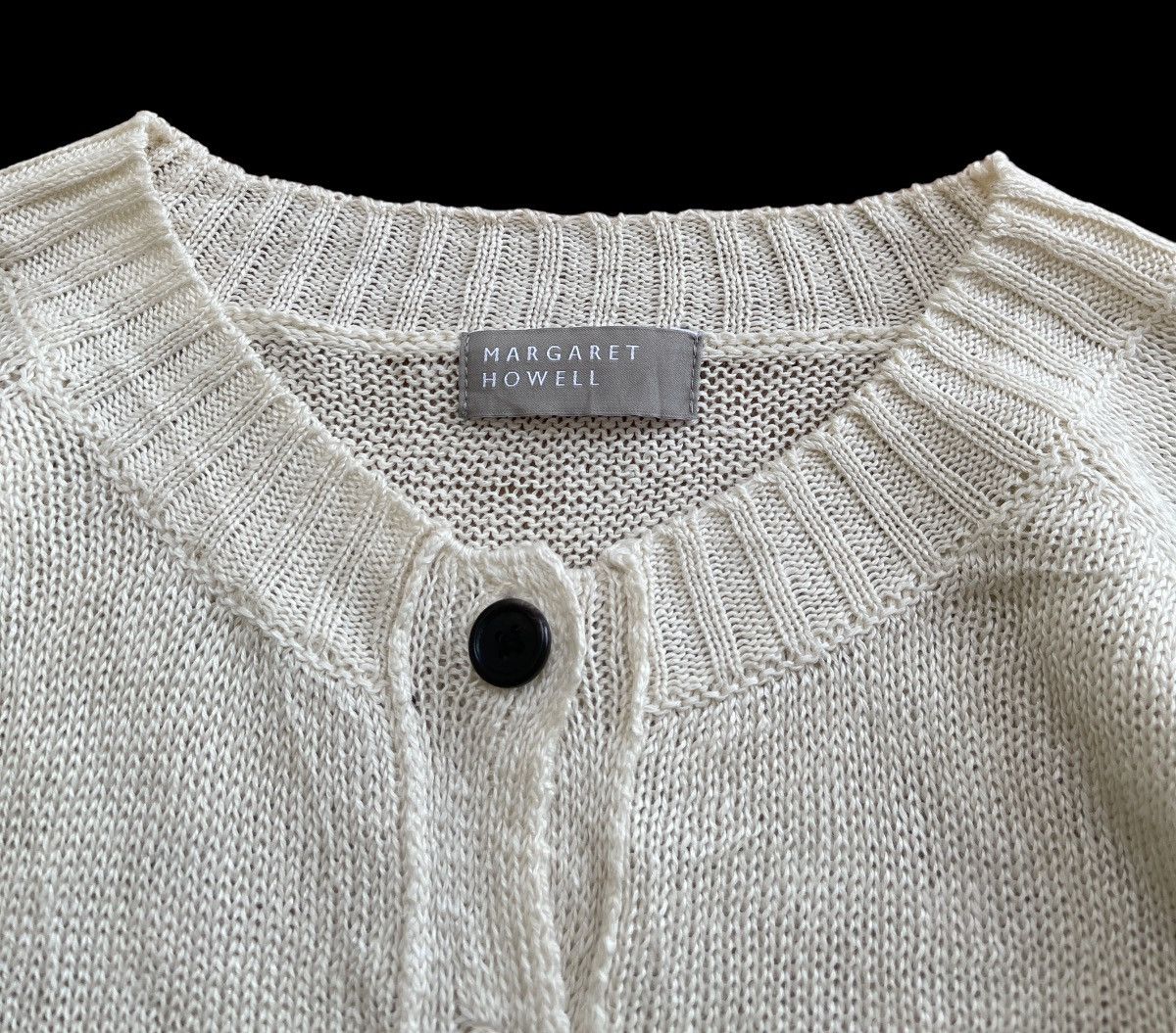 Margaret Howell Margaret Howell Cropped Top Cardigan Knit Size S / US 4 / IT 40 - 7 Thumbnail