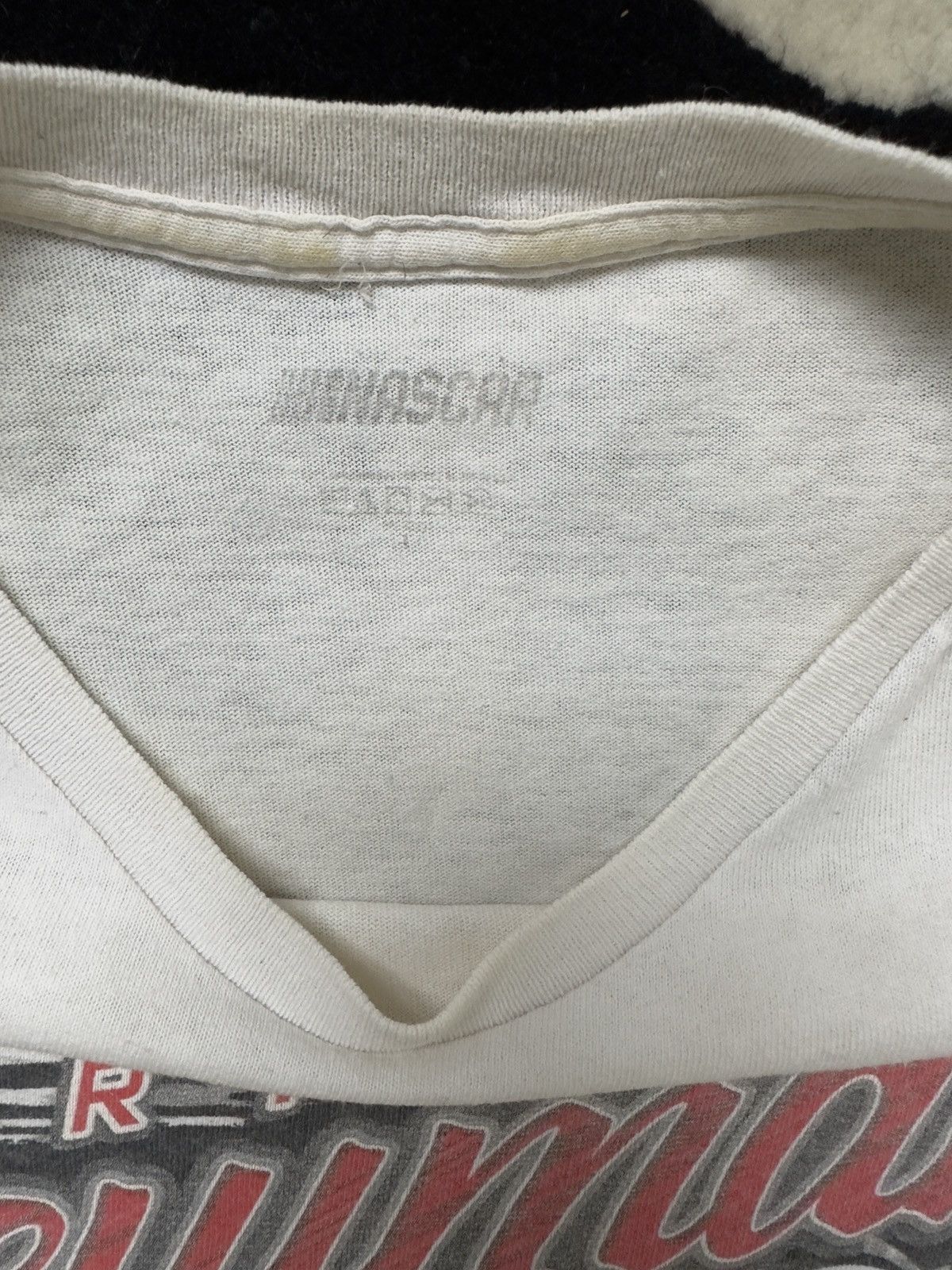 NASCAR × Vintage NASCAR Vintage Tee - White Size US L / EU 52-54 / 3 - 4 Thumbnail