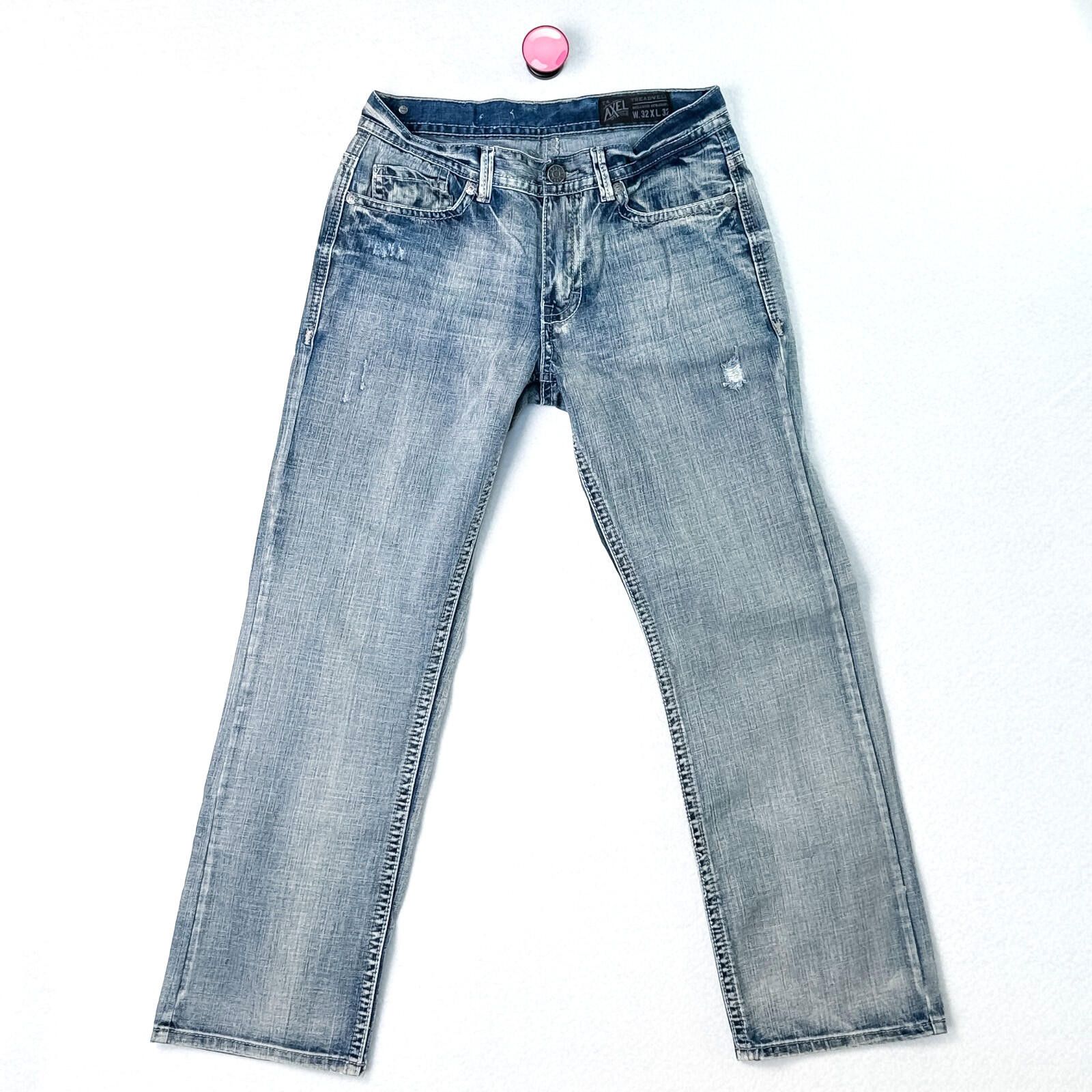 Axel Arigato TK Axel Walcott Boot Cut Distressed Y2K Western Cowboy 32x32 Size US 32 / EU 48 - 1 Thumbnail