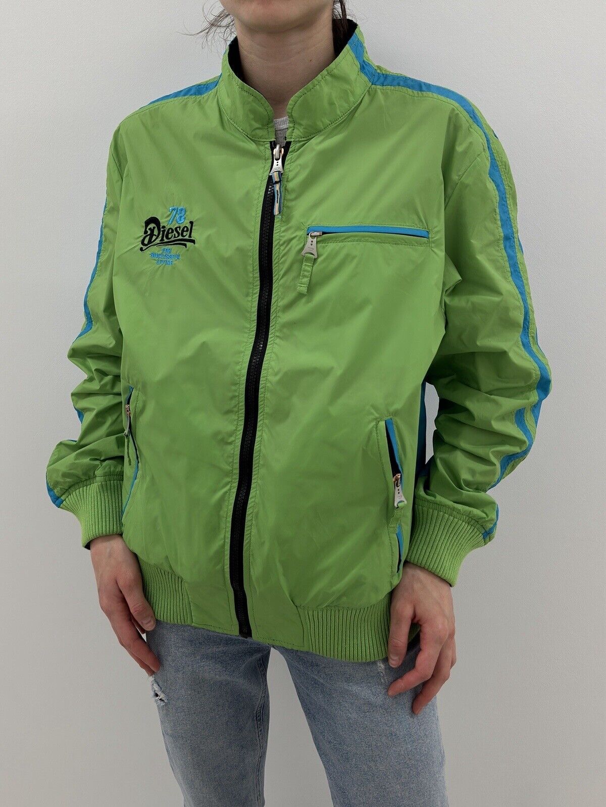 Diesel Vintage Diesel Women Reversible Bomber Jacket Only The Brave Size XXL / US 16-18 / IT 52-54 - 4 Thumbnail