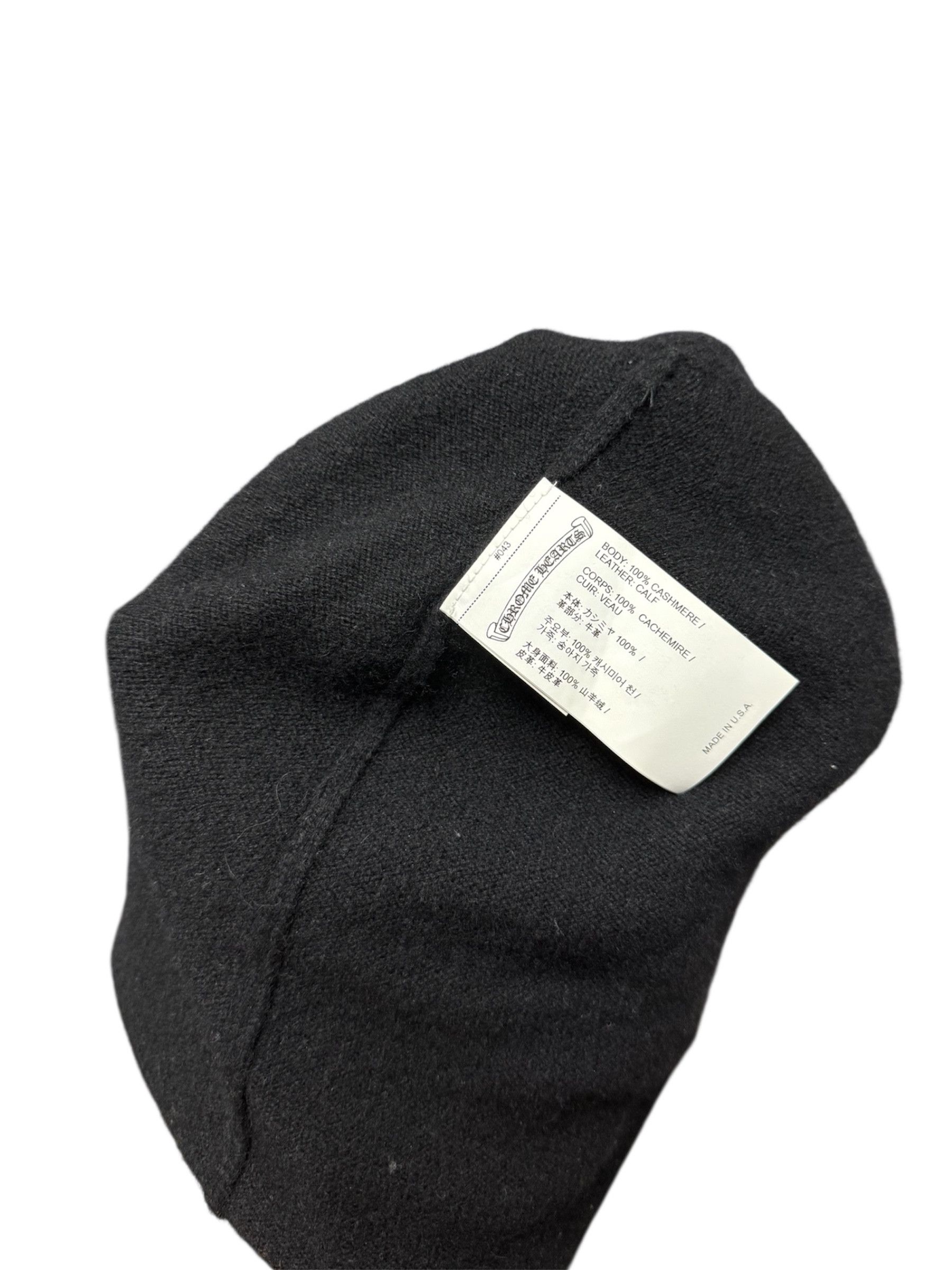Chrome Hearts Blue Triple Cross Beanie Size ONE SIZE - 3 Thumbnail