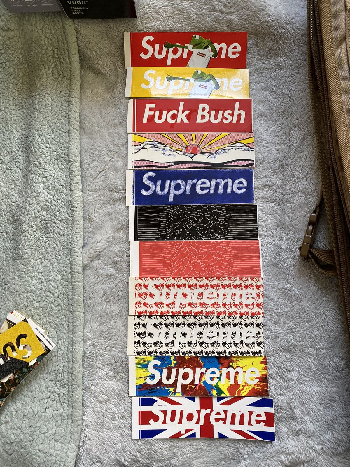 Supreme bandana paisley box logo sticker 2006 authentic