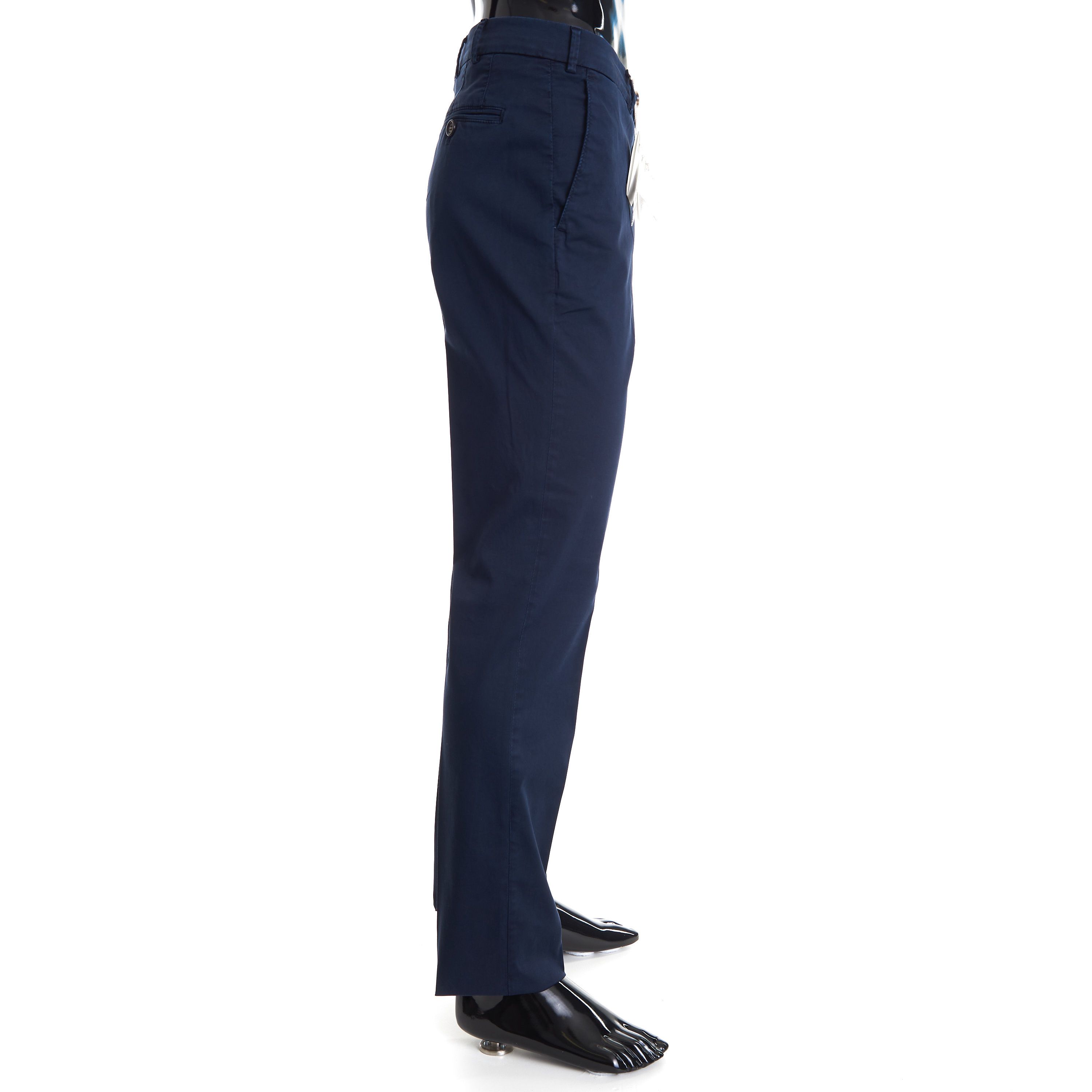 Brunello Cucinelli Navy Blue Italian Fit Trousers / Pants Size US 38 / EU 54 - 6 Thumbnail