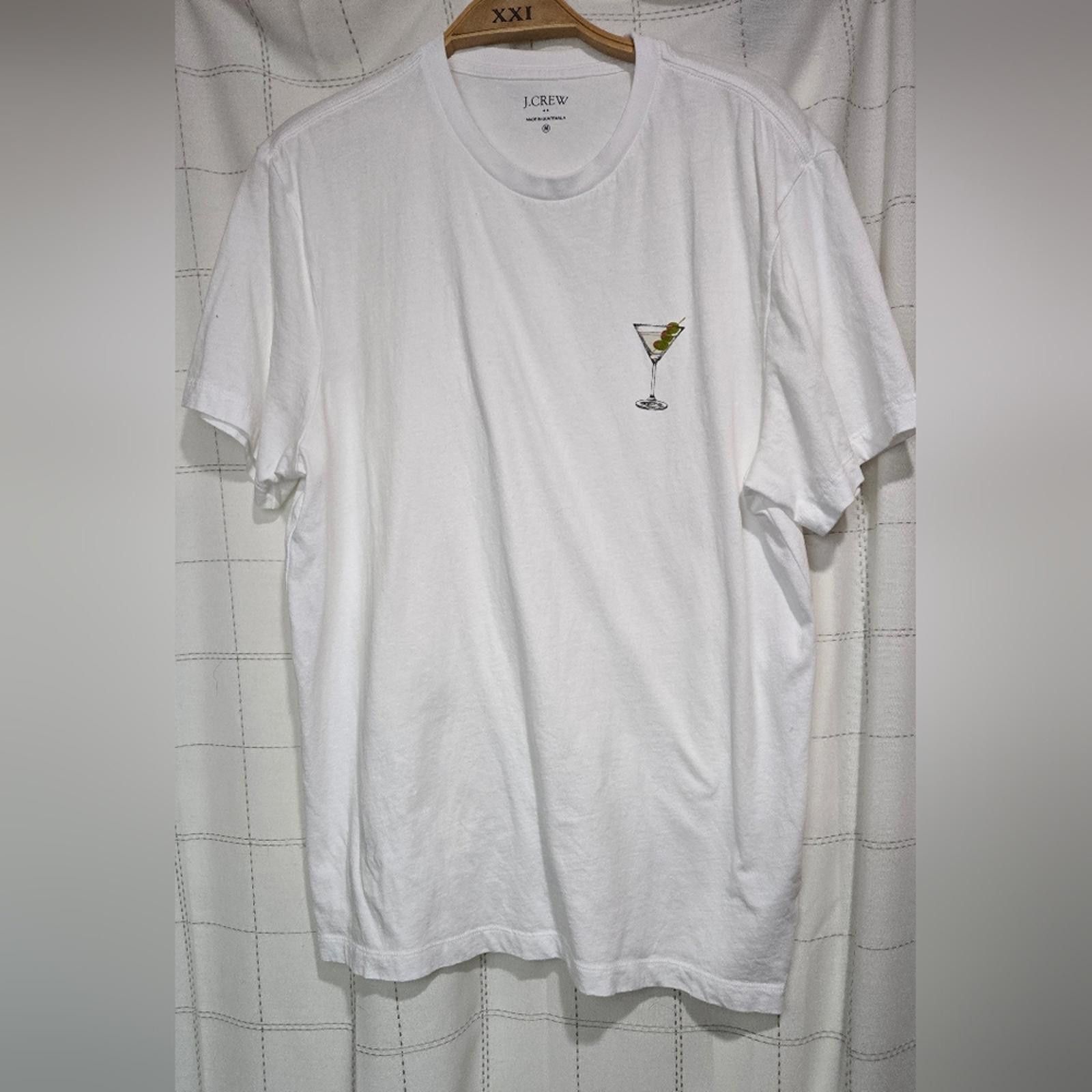 J.Crew J Crew Dirty Martini Graphic Tee Size US M / EU 48-50 / 2 - 2 Thumbnail