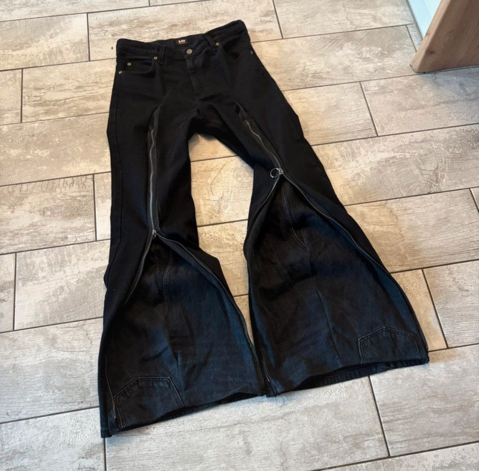 Vintage Custom handmade zip pants. Size US 36 / EU 52 - 3 Thumbnail