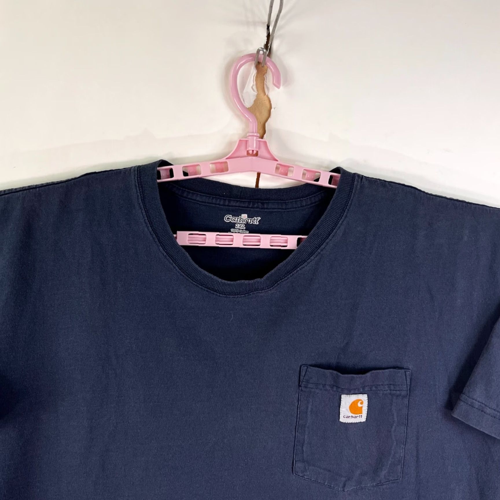 Carhartt Carhartt Short Sleeve Henley Mens Size 2XL Blue X84 Shirt 2XL Mens Blue Carhartt Henley Short Sleeve 2000s? Size US 39 - 3 Thumbnail