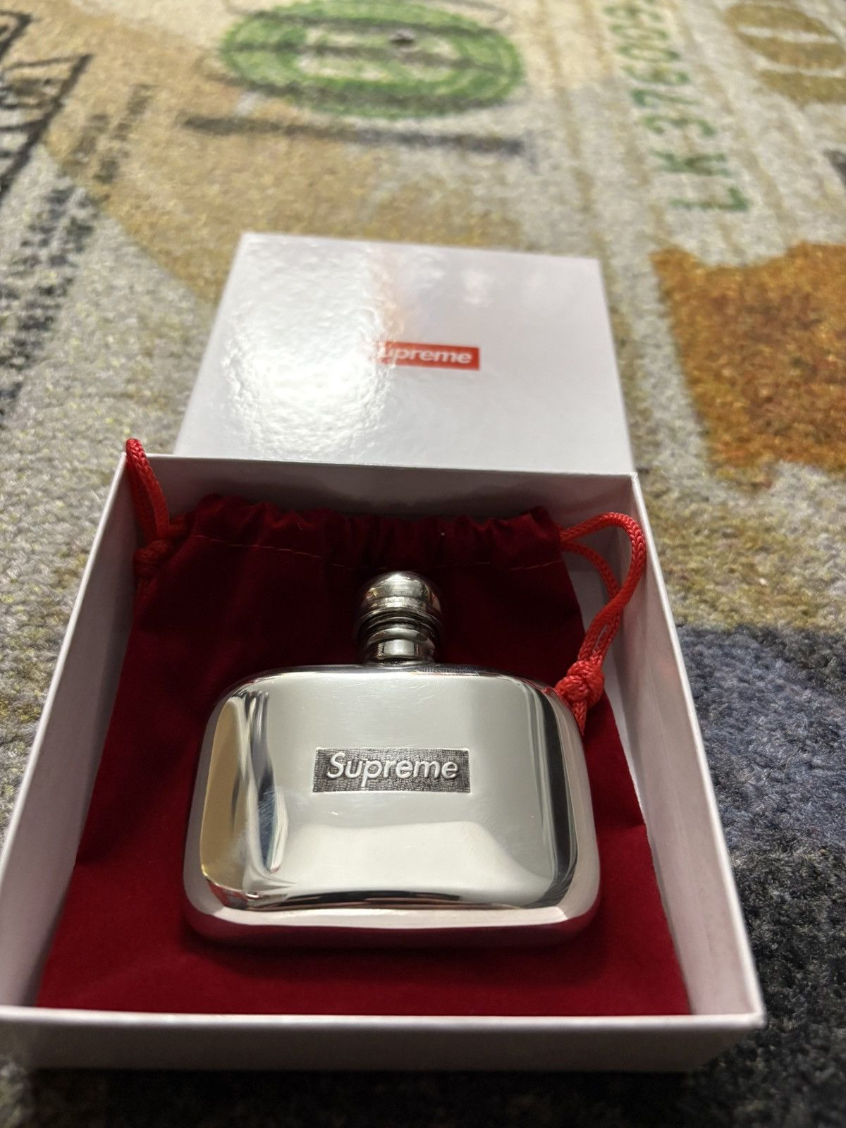 Supreme FW20 Supreme Pewter Mini Flask Size ONE SIZE - 2 Thumbnail