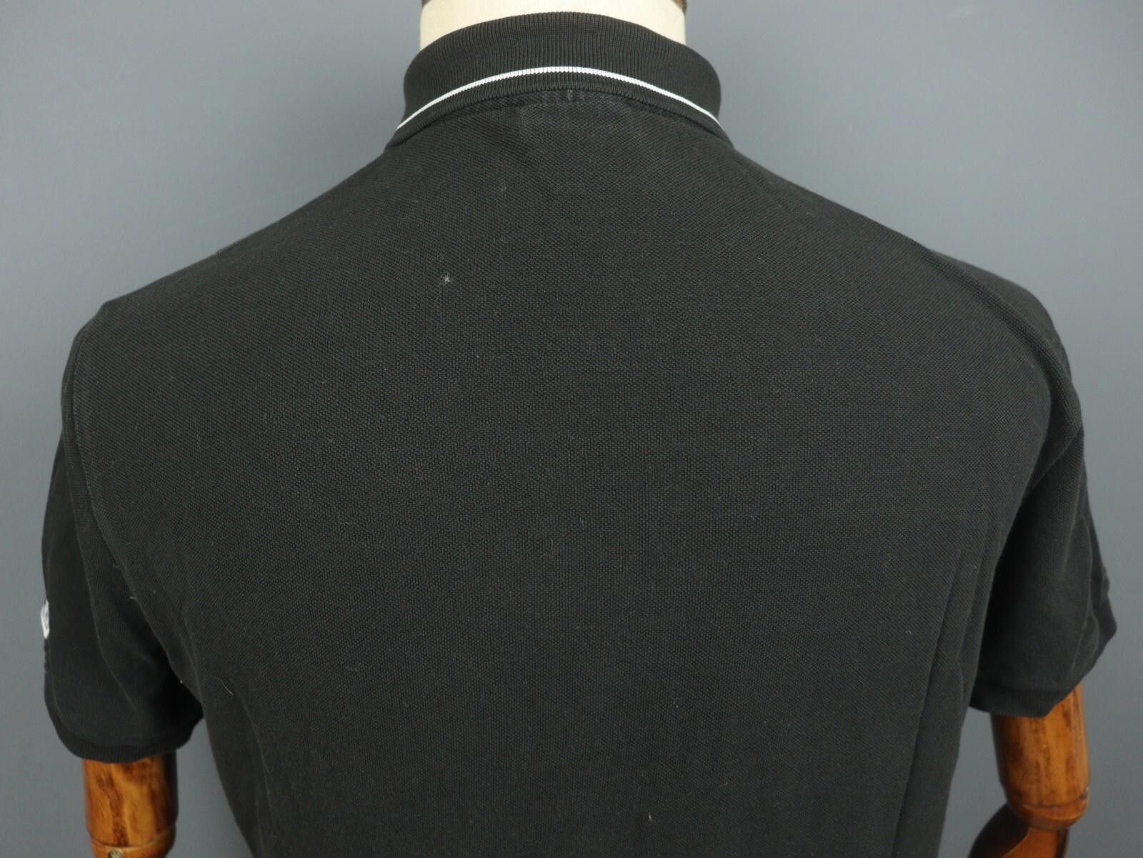 Lacoste Lacoste Black Cotton Collared Popover Polo Shirt Size 5 Size US M / EU 48-50 / 2 - 12 Thumbnail